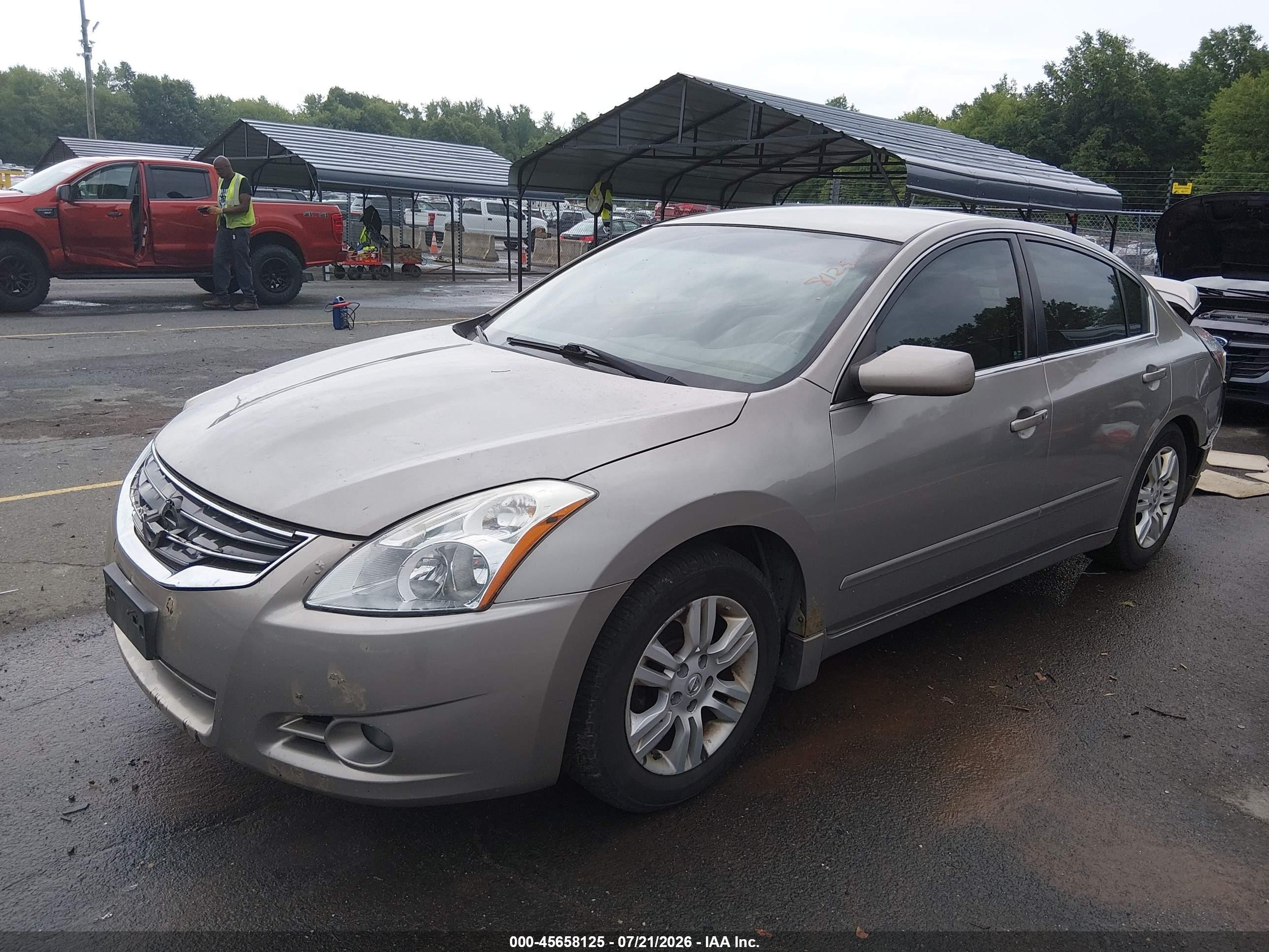 2012 Nissan Altima 2.5 S Gray vin: 1N4AL2APXCN439755