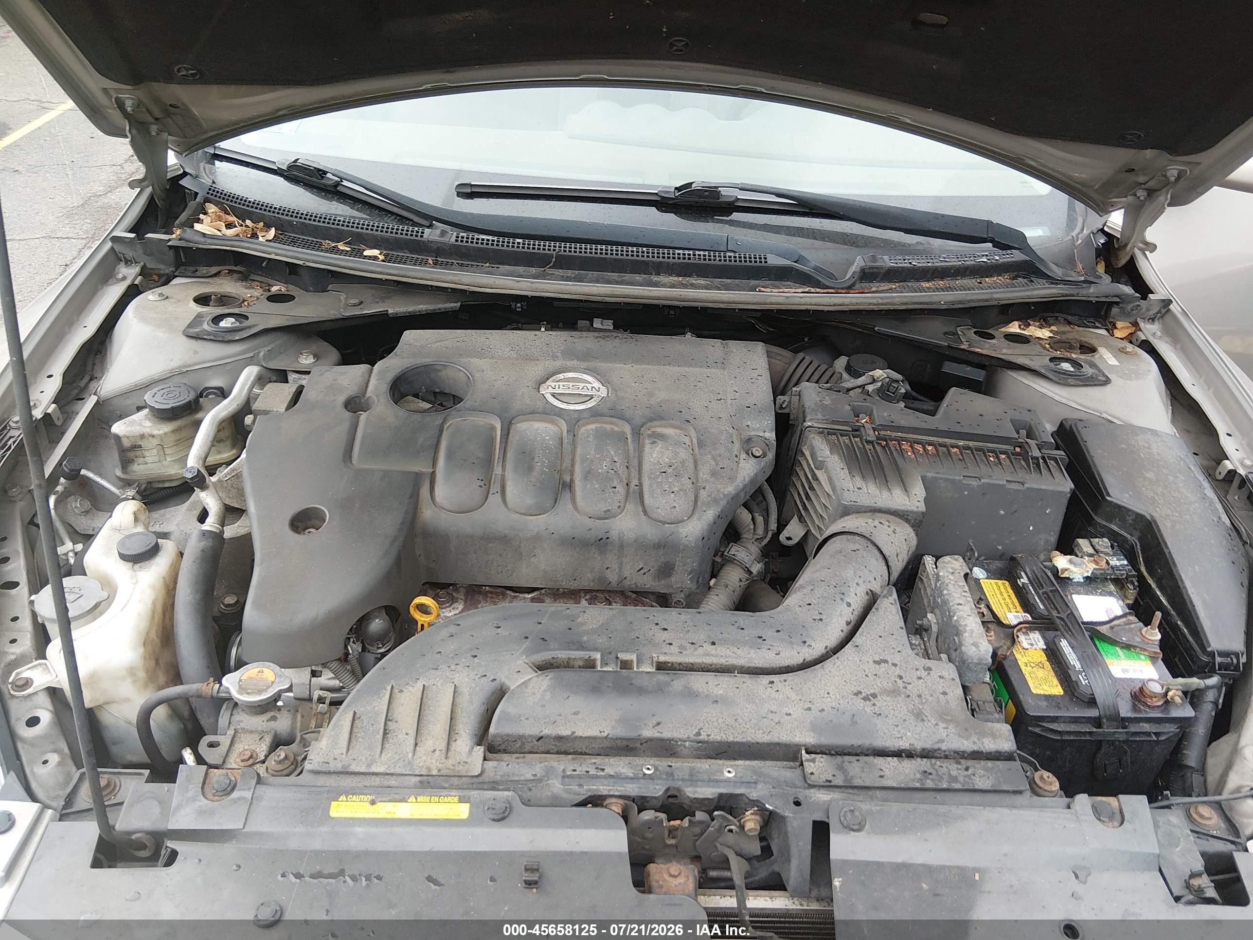 2012 Nissan Altima 2.5 S Gray vin: 1N4AL2APXCN439755