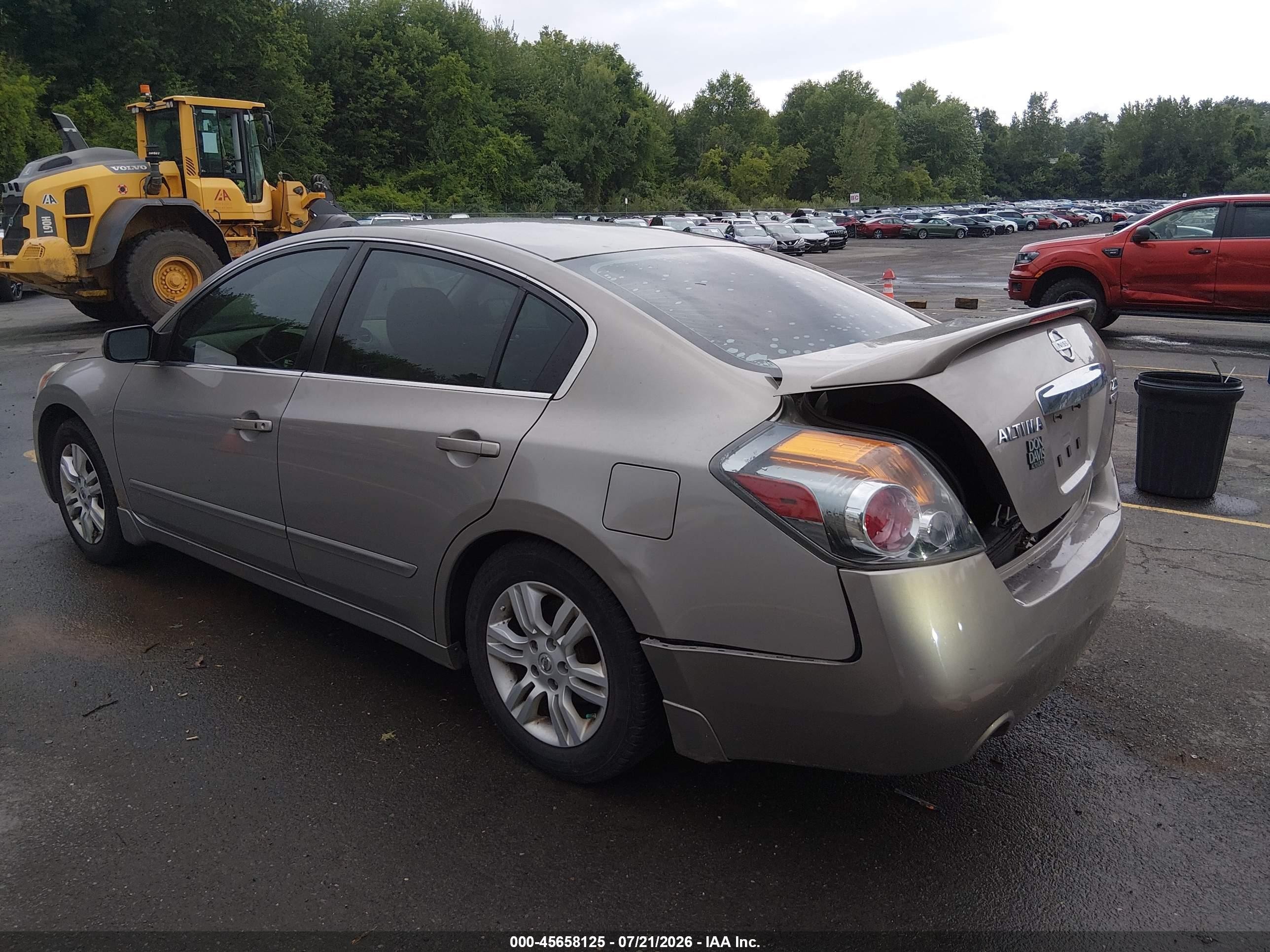 2012 Nissan Altima 2.5 S Gray vin: 1N4AL2APXCN439755