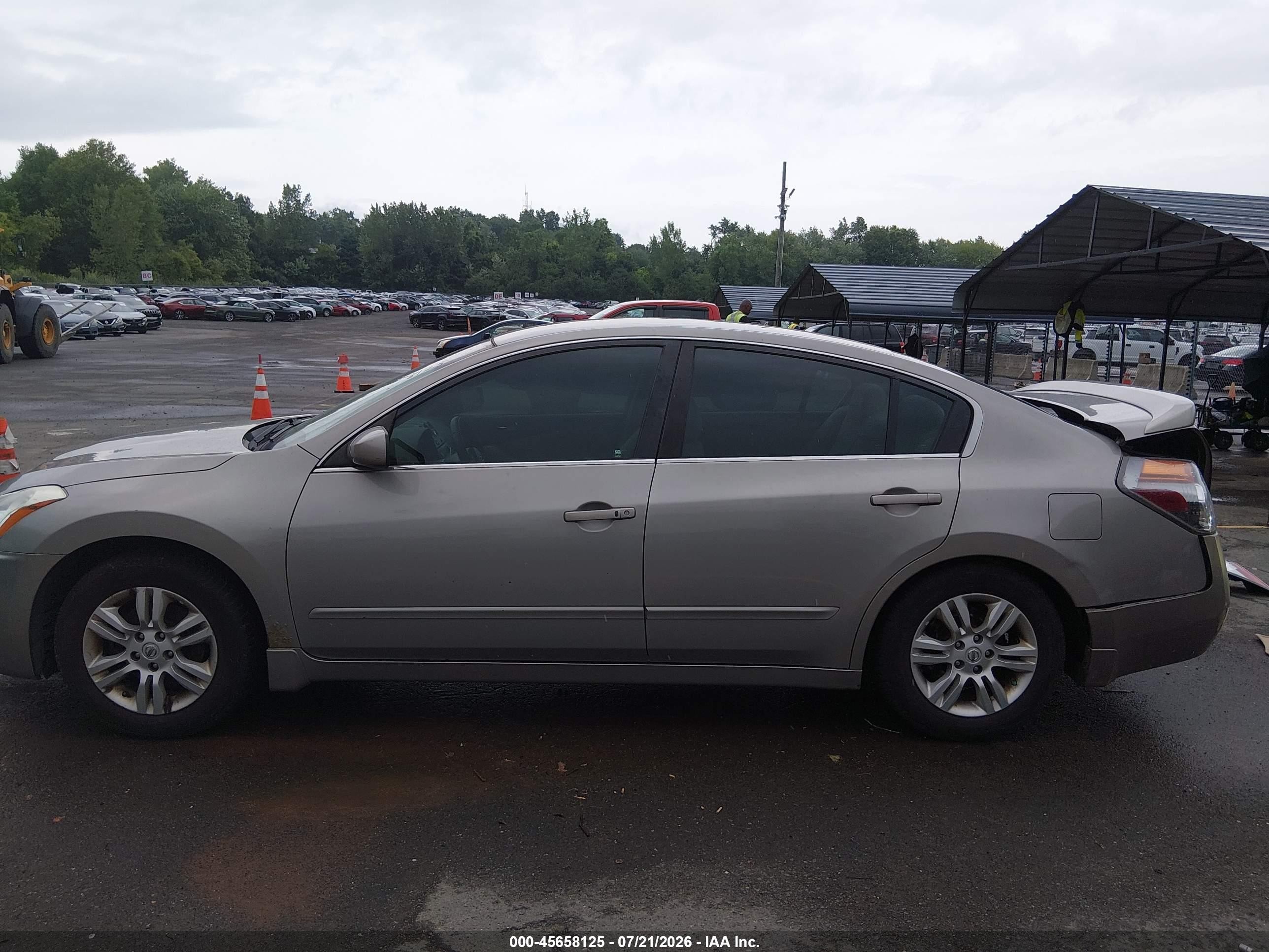 2012 Nissan Altima 2.5 S Gray vin: 1N4AL2APXCN439755
