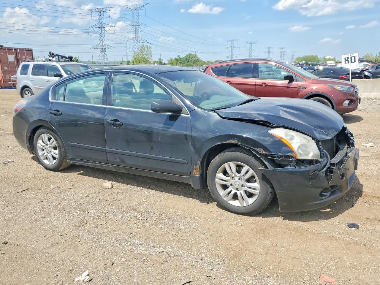 2012 Nissan Altima 2.5 Черный vin: 1N4AL2APXCN440873
