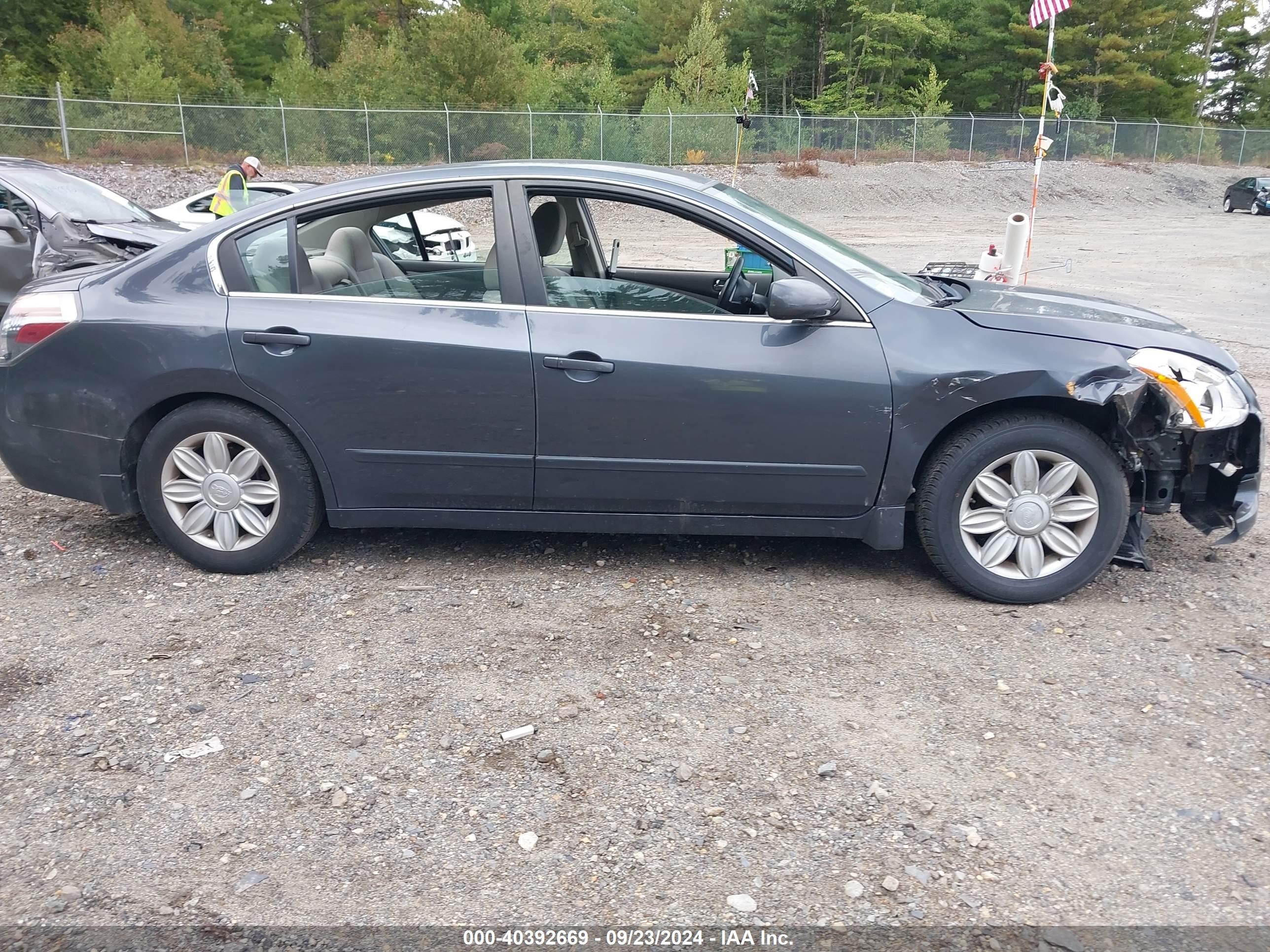2012 Nissan Altima 2.5 S Gray vin: 1N4AL2APXCN448584