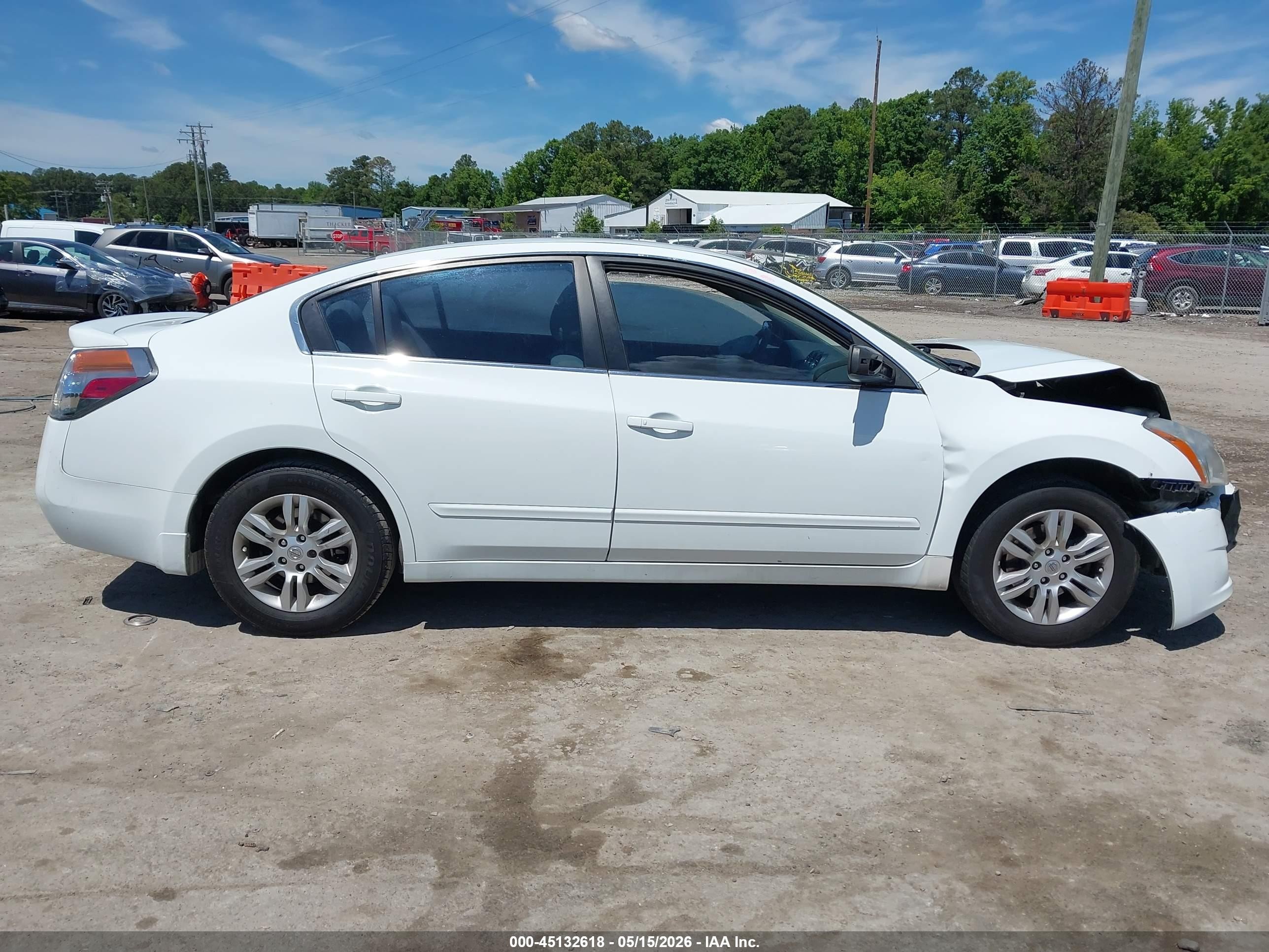 2012 Nissan Altima 2.5 S Белый vin: 1N4AL2APXCN456880