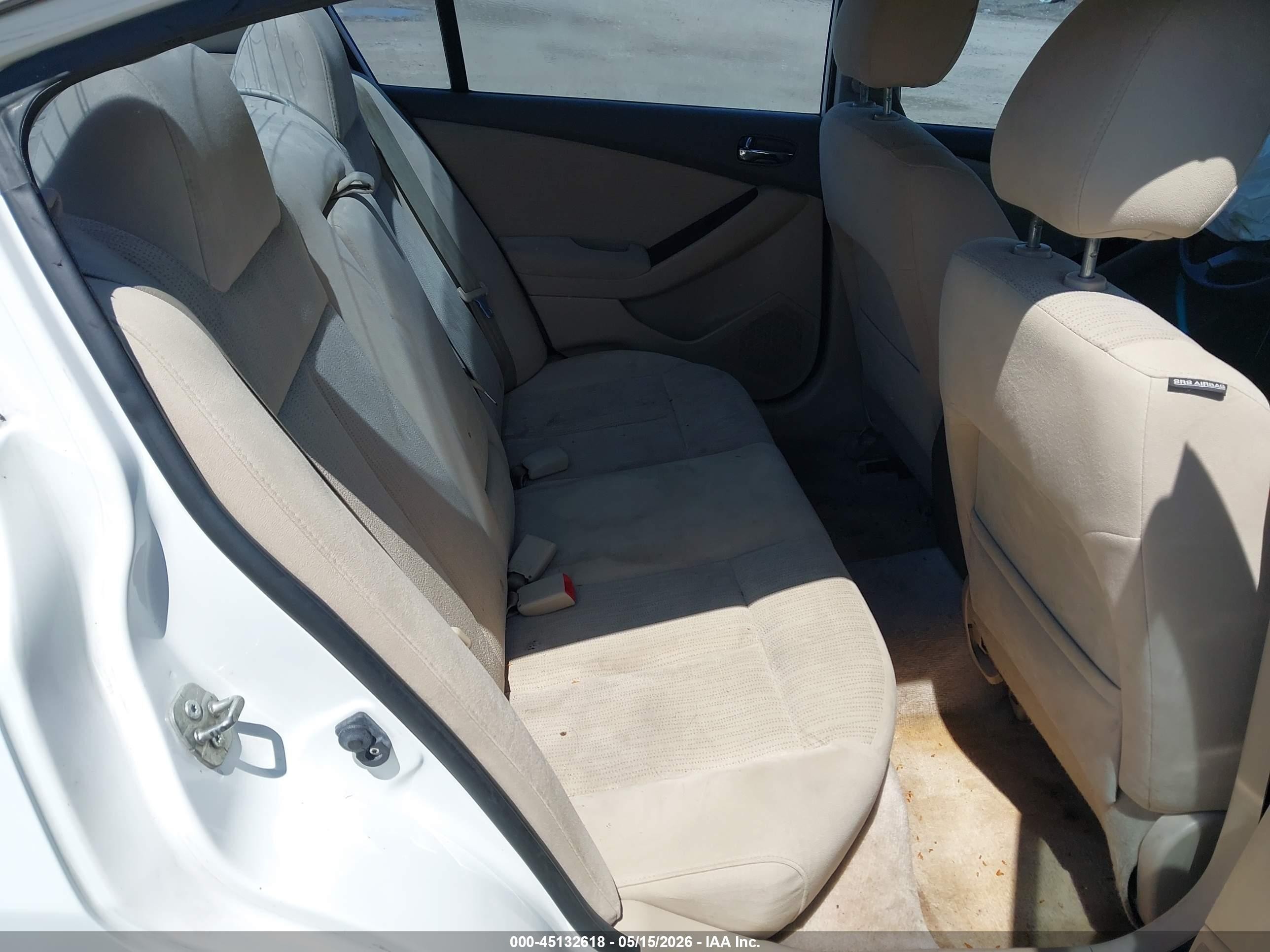 2012 Nissan Altima 2.5 S Белый vin: 1N4AL2APXCN456880