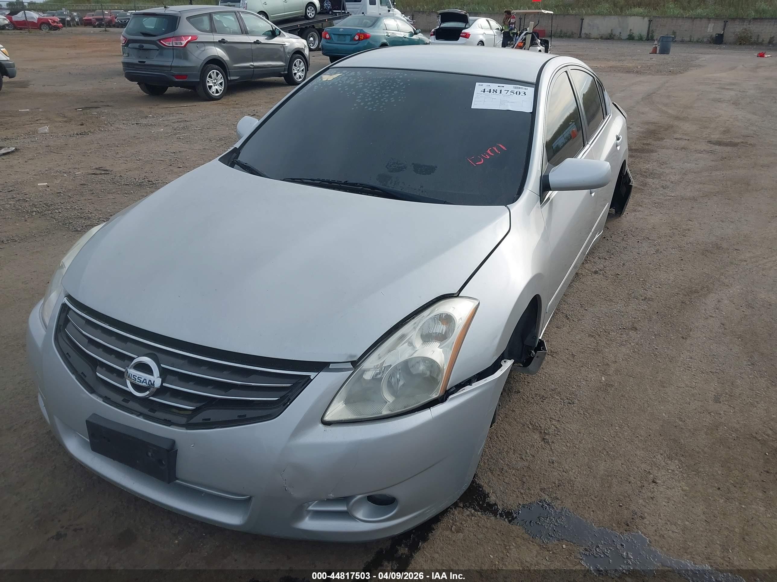 2012 Nissan Altima 2.5 S Silver vin: 1N4AL2APXCN462775