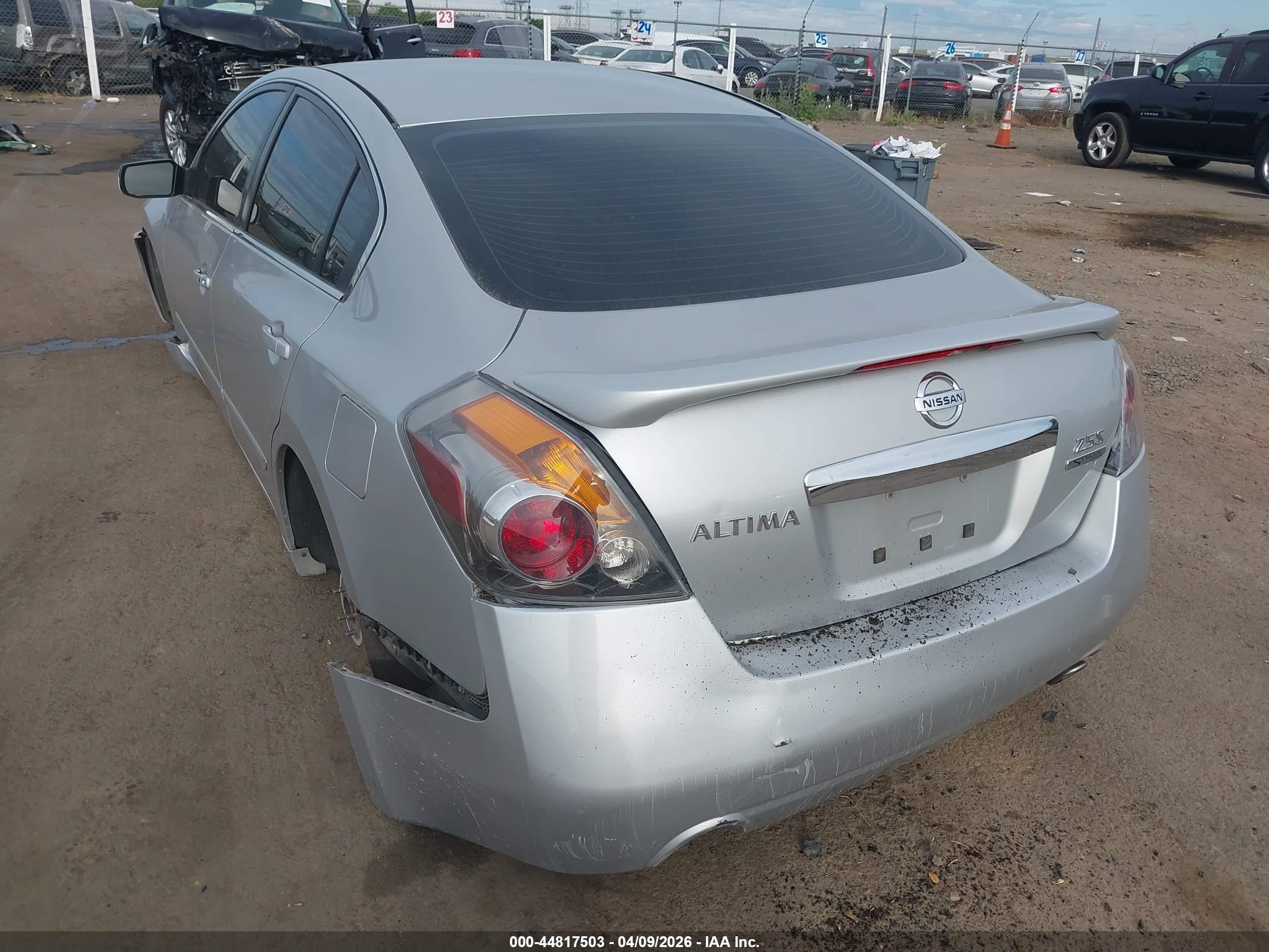 2012 Nissan Altima 2.5 S Silver vin: 1N4AL2APXCN462775