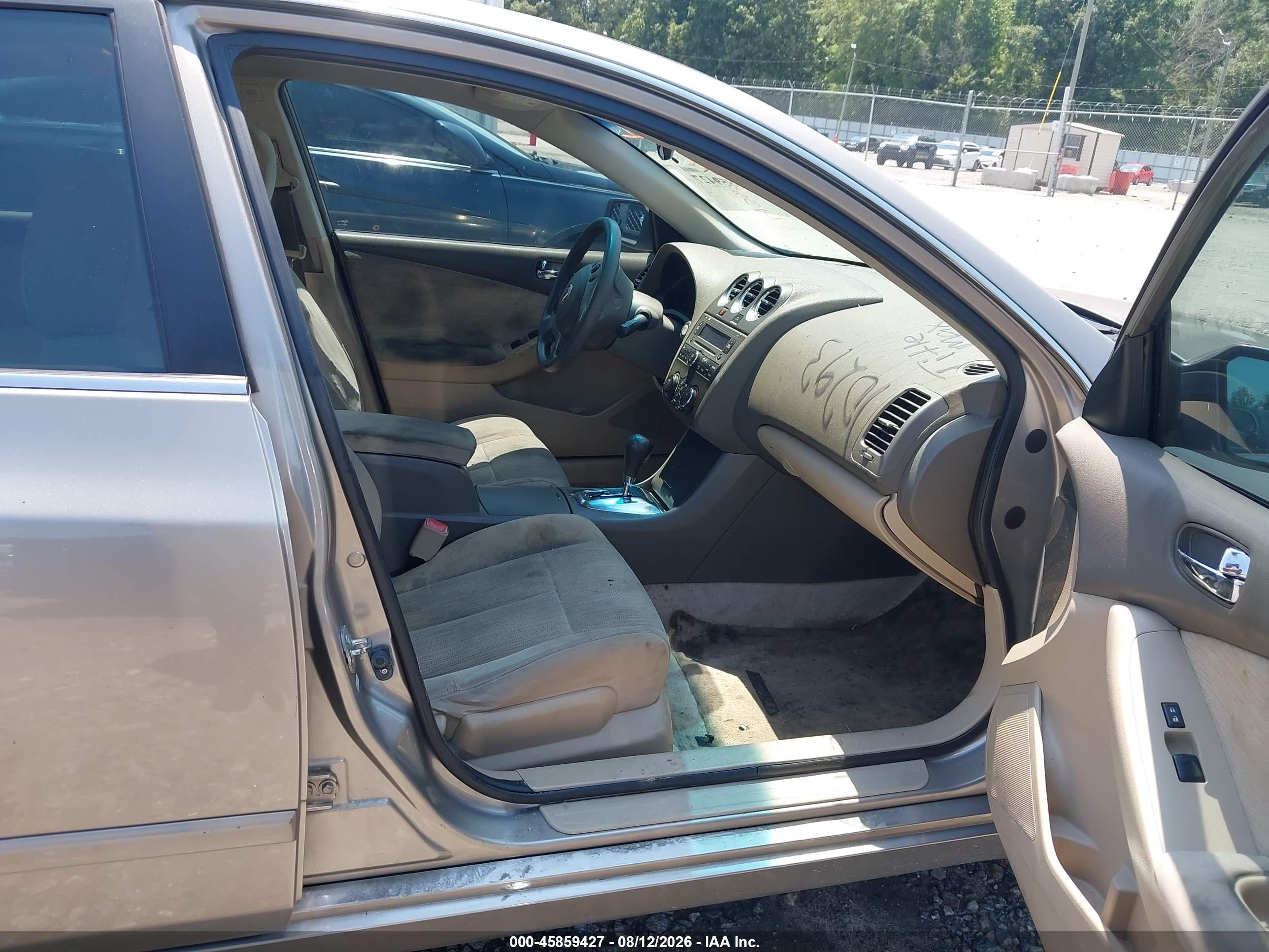 2012 Nissan Altima 2.5 S Tan vin: 1N4AL2APXCN470293