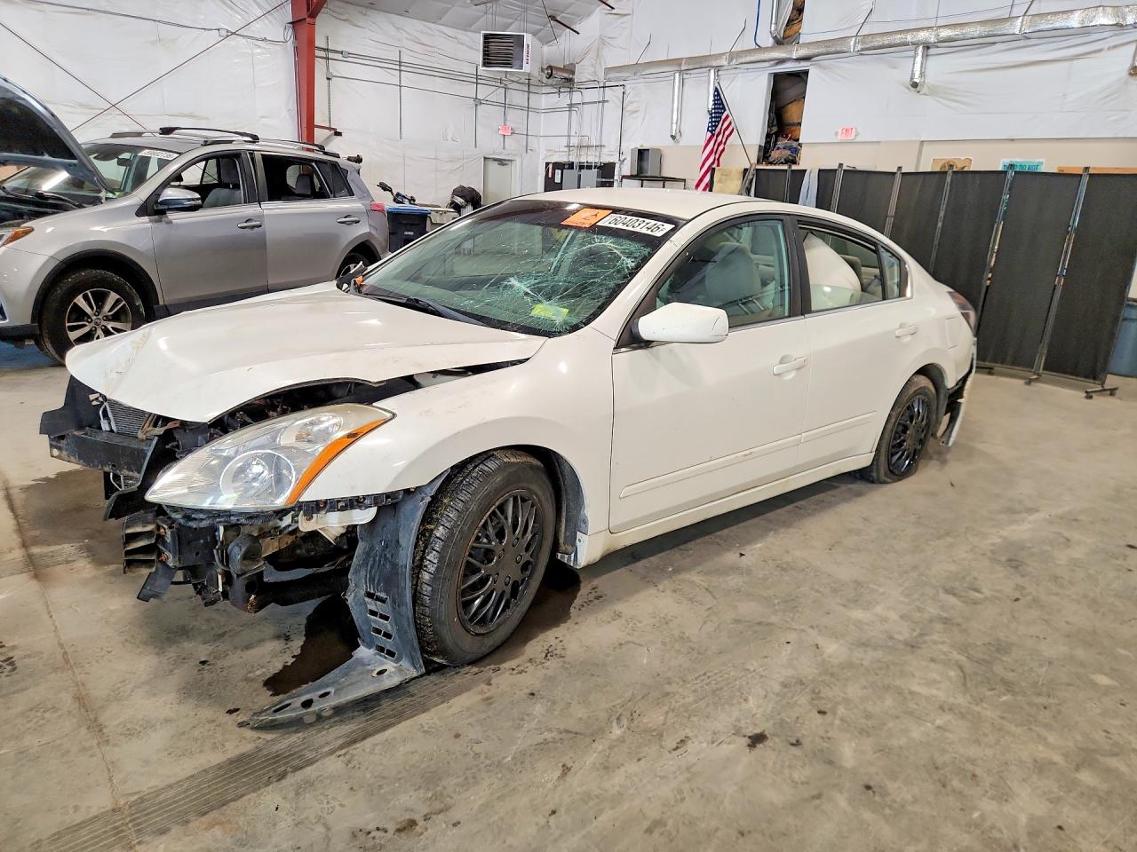 2012 Nissan Altima 2.5 White vin: 1N4AL2APXCN500151