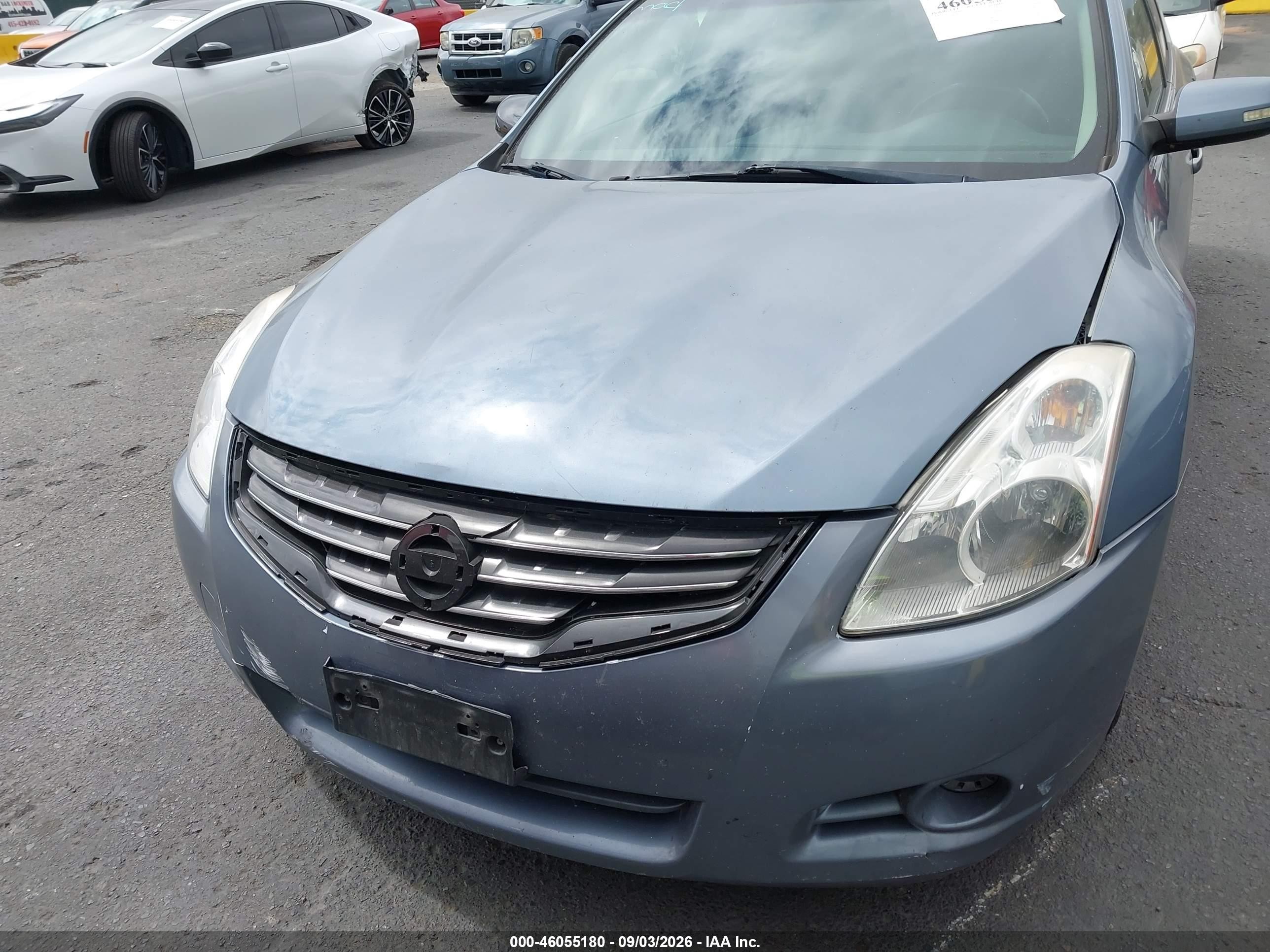 2012 Nissan Altima 2.5 S Light Blue vin: 1N4AL2APXCN503647