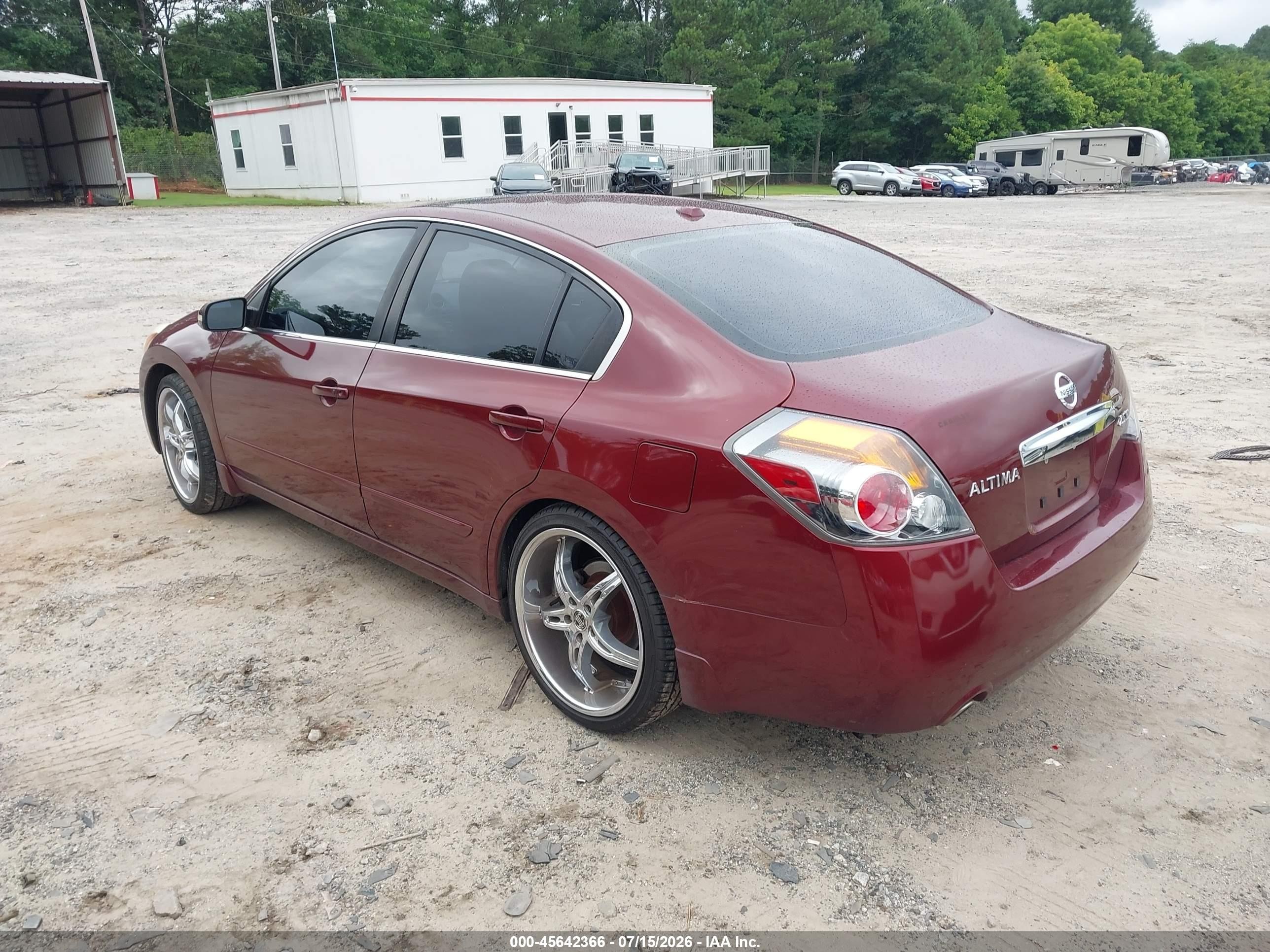 2012 Nissan Altima 2.5 S Бордовый vin: 1N4AL2APXCN508184