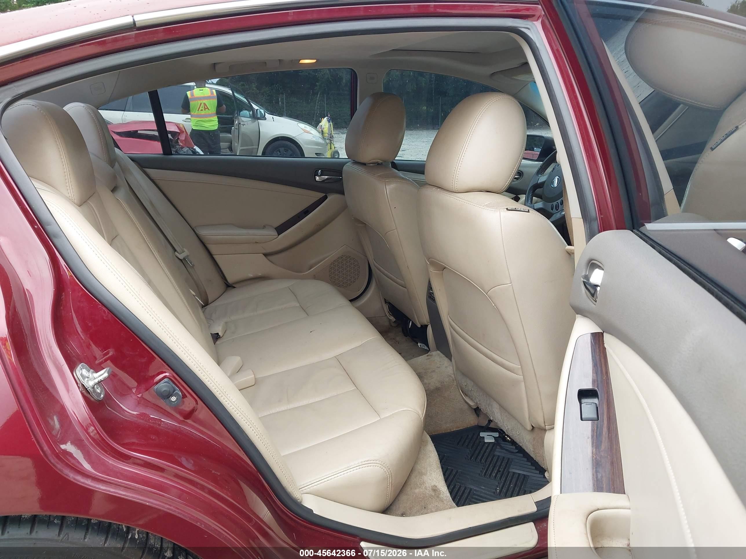 2012 Nissan Altima 2.5 S Бордовый vin: 1N4AL2APXCN508184