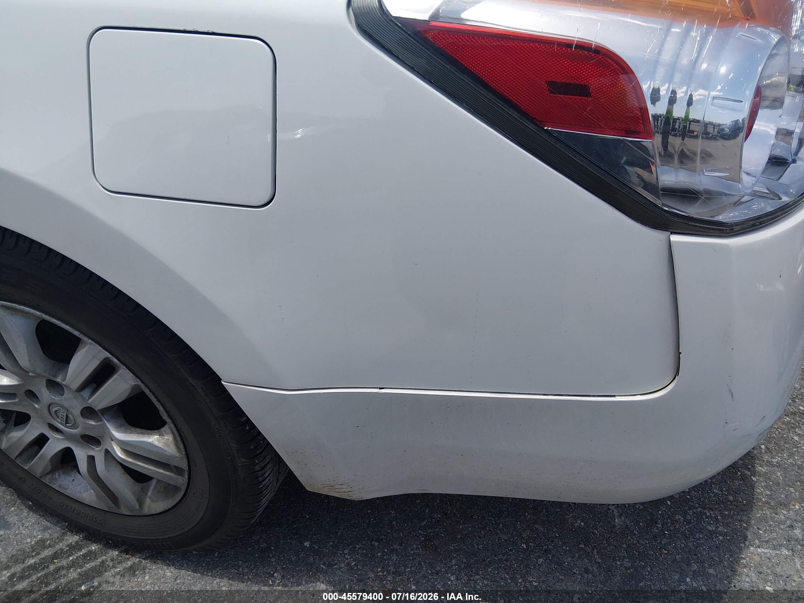 2012 Nissan Altima 2.5 S White vin: 1N4AL2APXCN512087