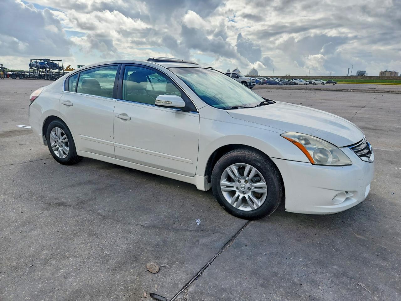 2012 Nissan Altima 2.5 White vin: 1N4AL2APXCN512249