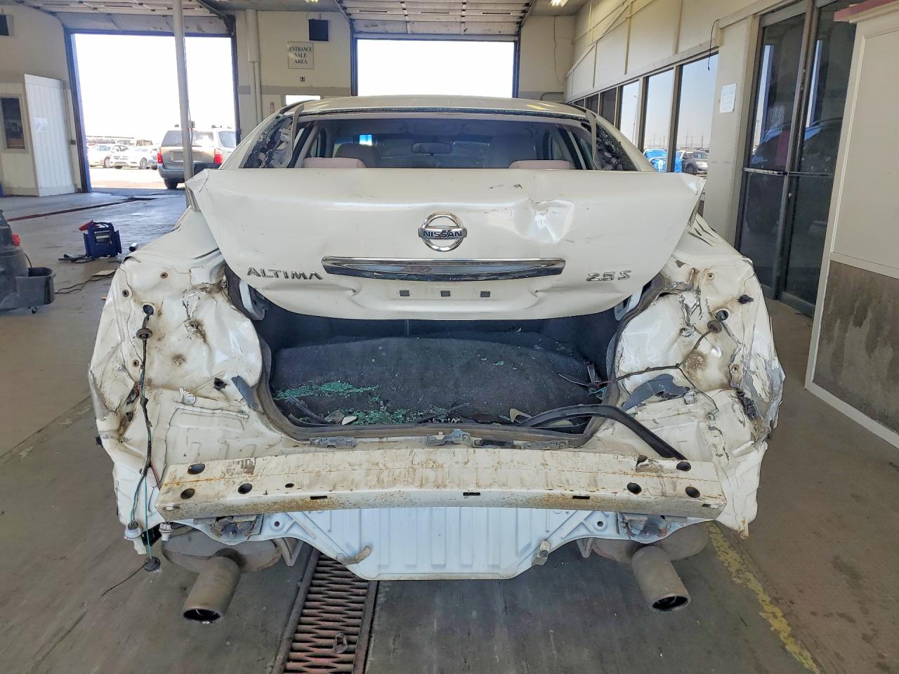 2012 Nissan Altima 2.5 Белый vin: 1N4AL2APXCN512560