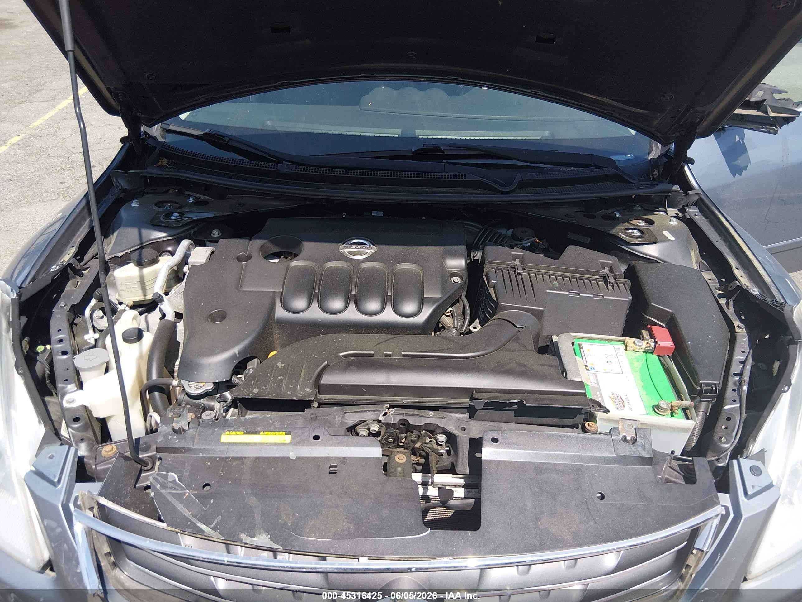 2012 Nissan Altima 2.5 S Gray vin: 1N4AL2APXCN536728