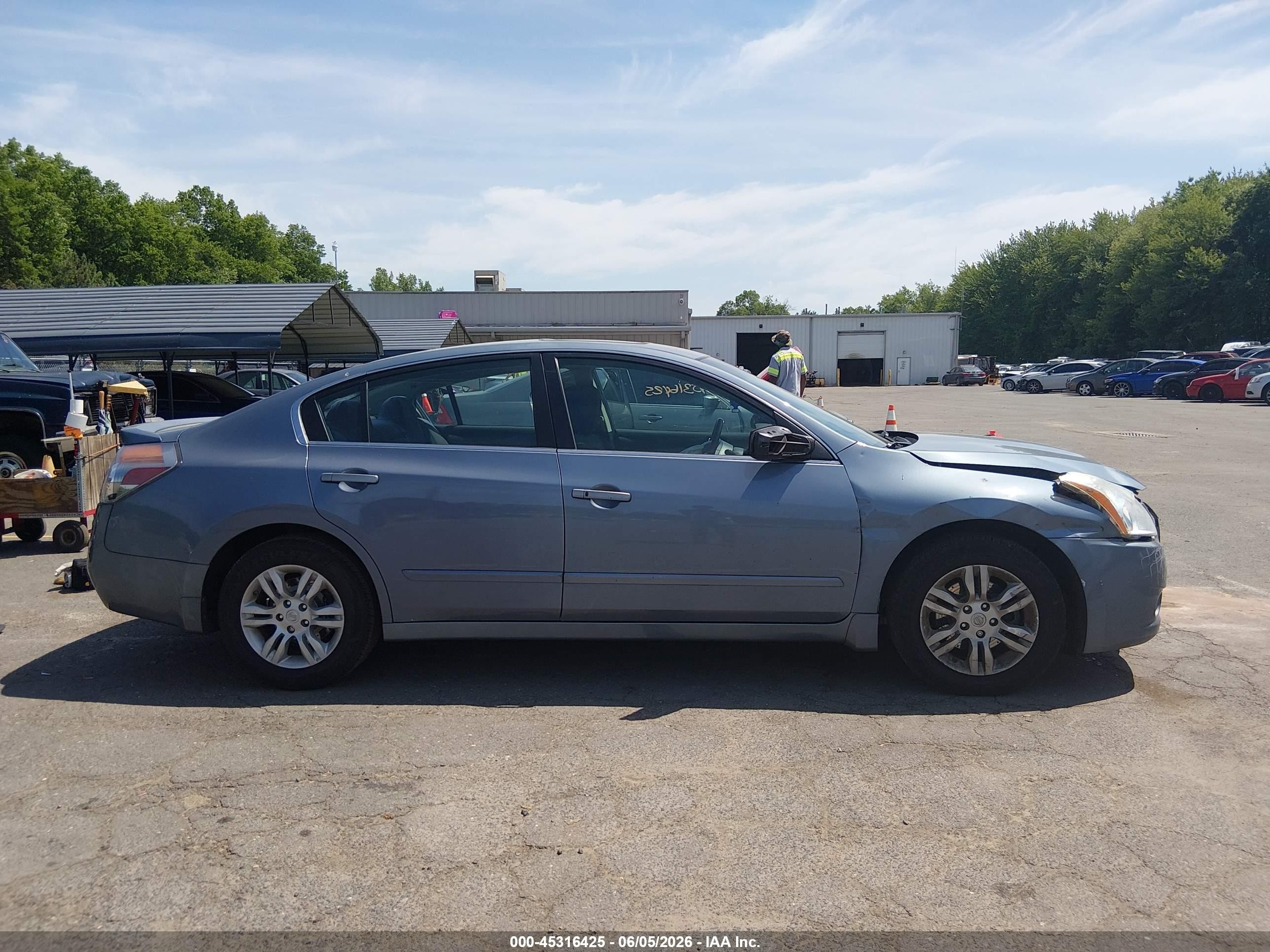 2012 Nissan Altima 2.5 S Gray vin: 1N4AL2APXCN536728