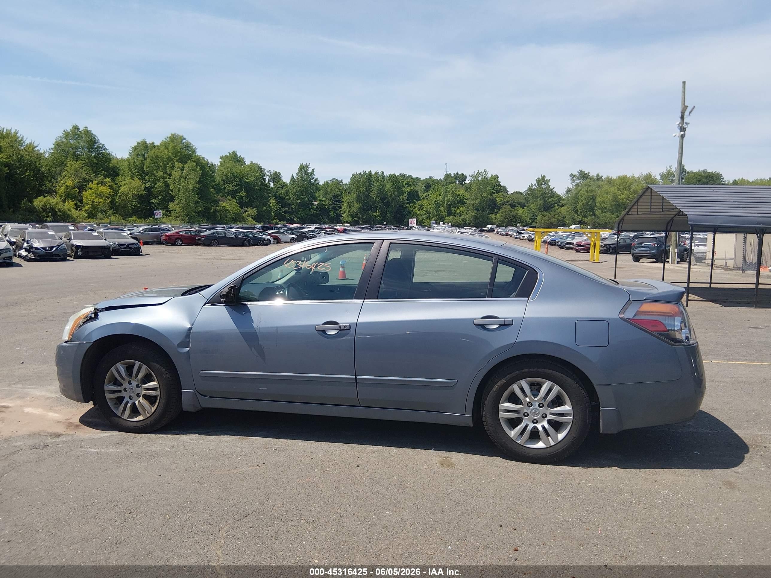 2012 Nissan Altima 2.5 S Gray vin: 1N4AL2APXCN536728