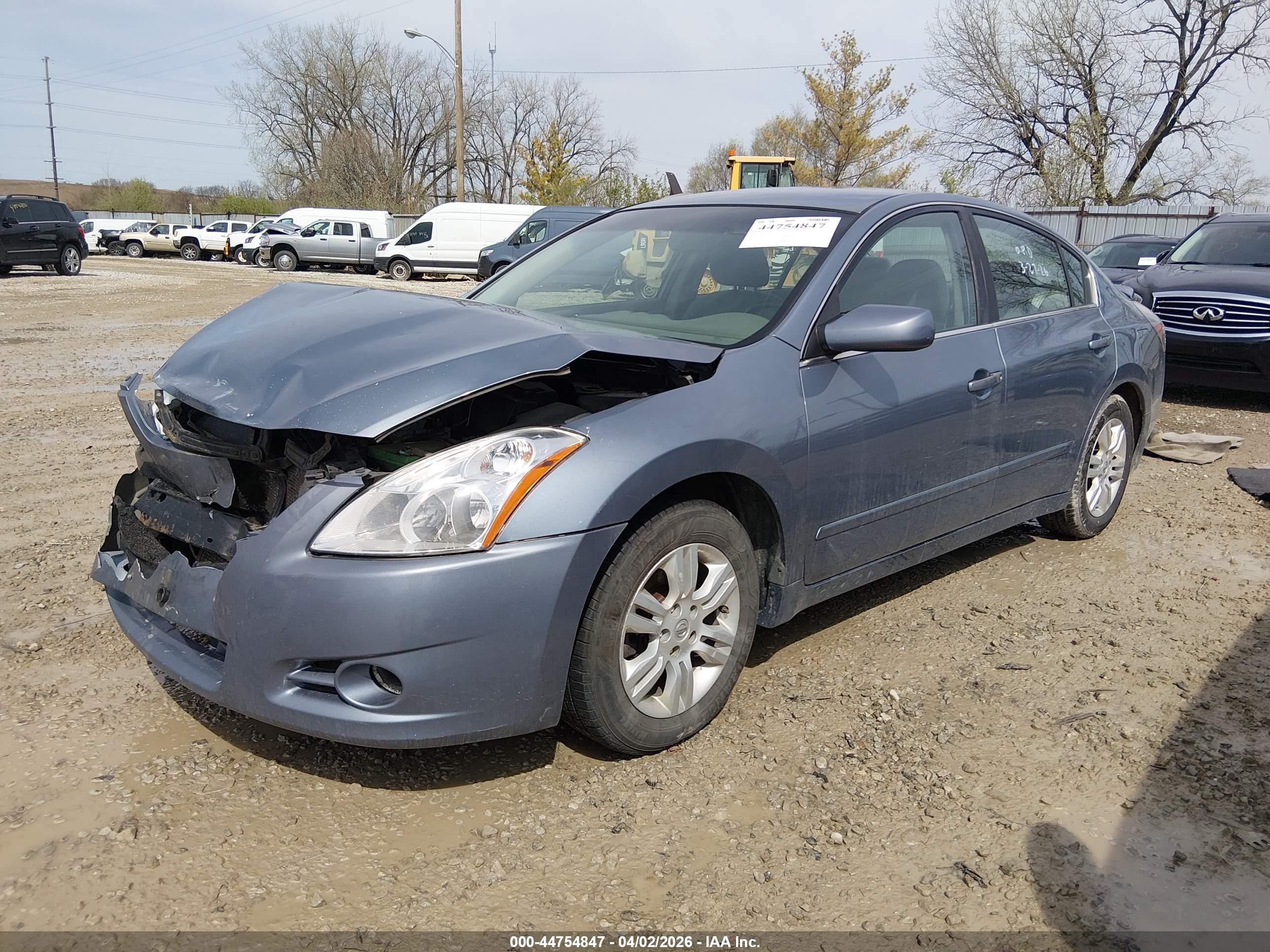 2012 Nissan Altima 2.5 S Blue vin: 1N4AL2APXCN537961