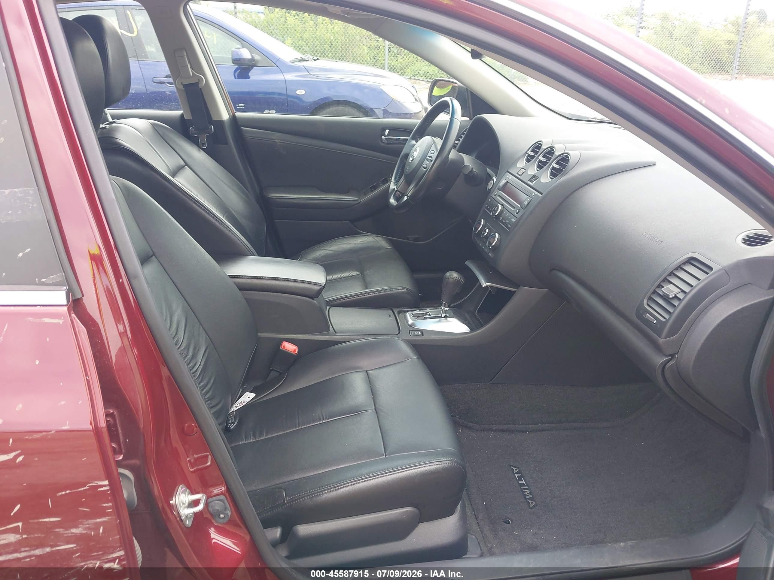 2012 Nissan Altima 2.5 S Темно-бордовый vin: 1N4AL2APXCN542626