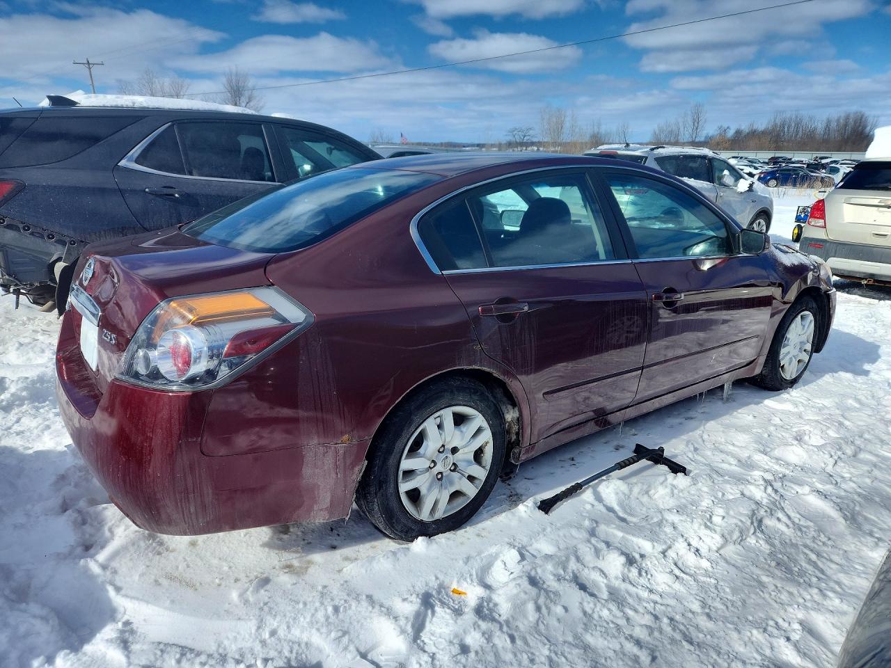 2012 Nissan Altima Base Maroon vin: 1N4AL2APXCN546191