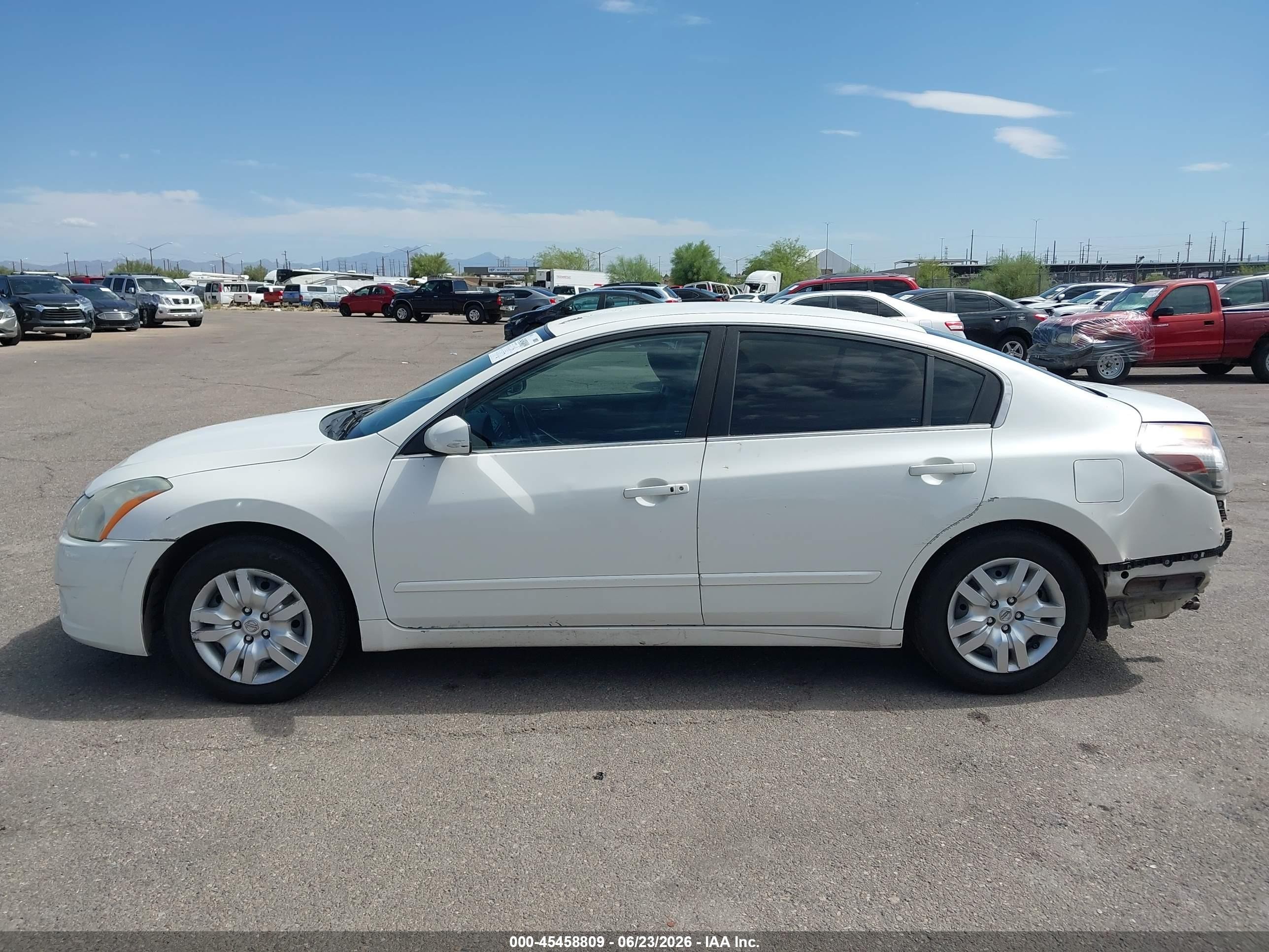 2012 Nissan Altima 2.5 S White vin: 1N4AL2APXCN546806
