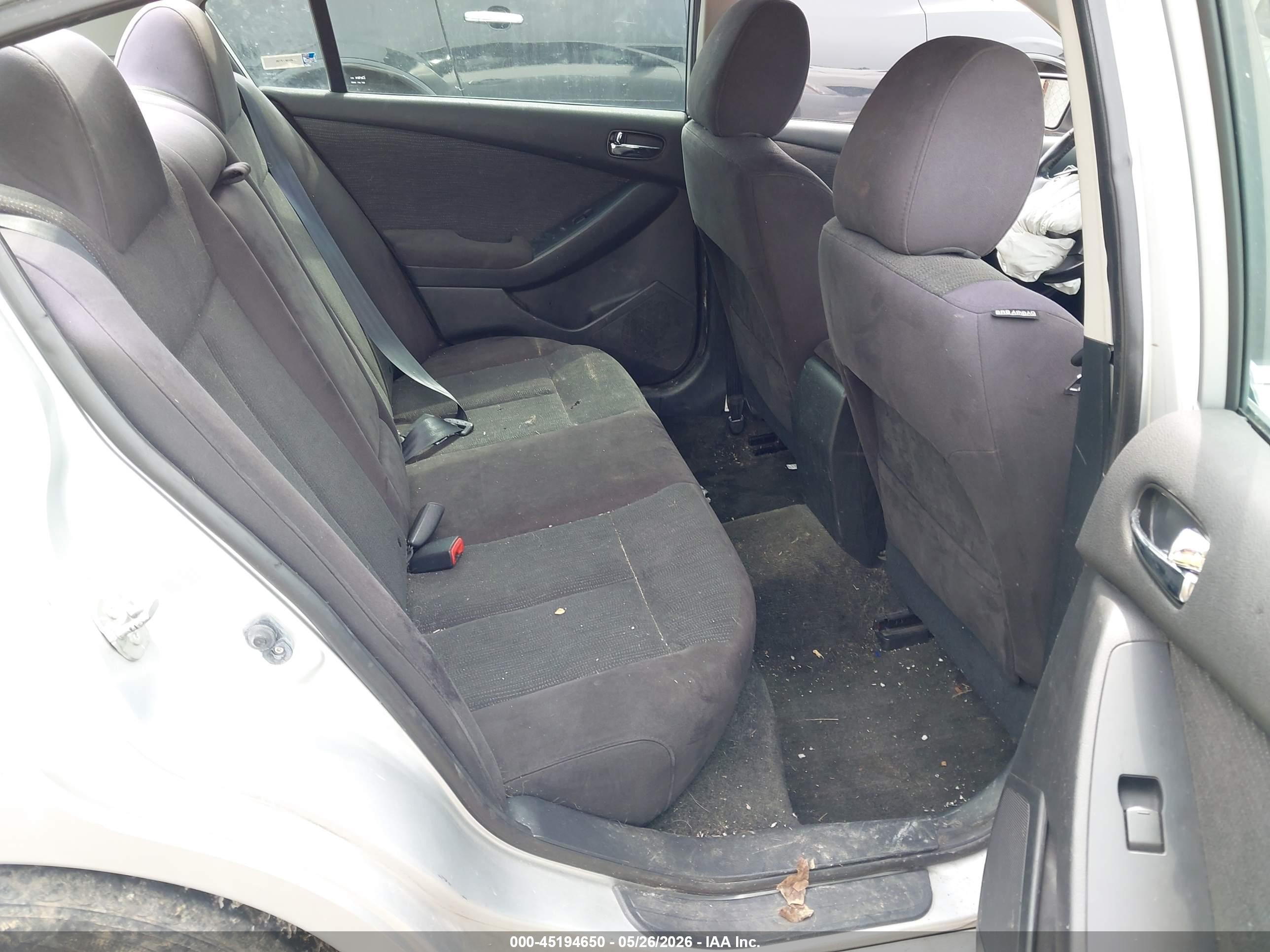 2012 Nissan Altima 2.5 S Silver vin: 1N4AL2APXCN550564