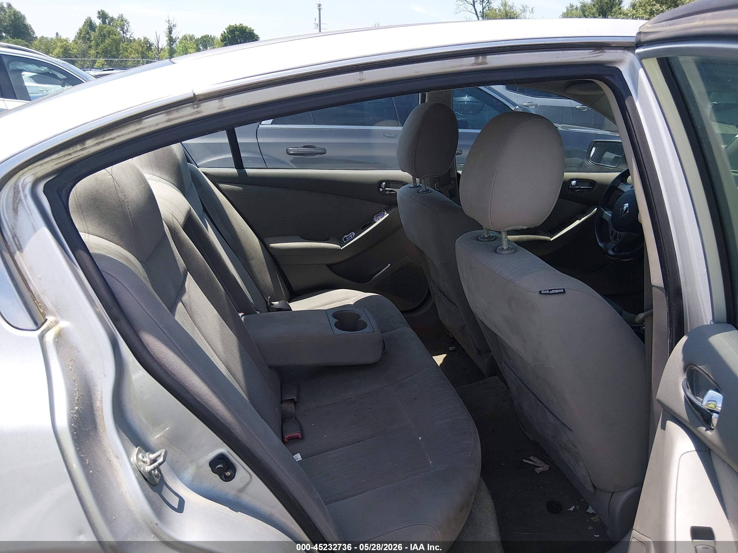 2012 Nissan Altima 2.5 S Silver vin: 1N4AL2APXCN554498