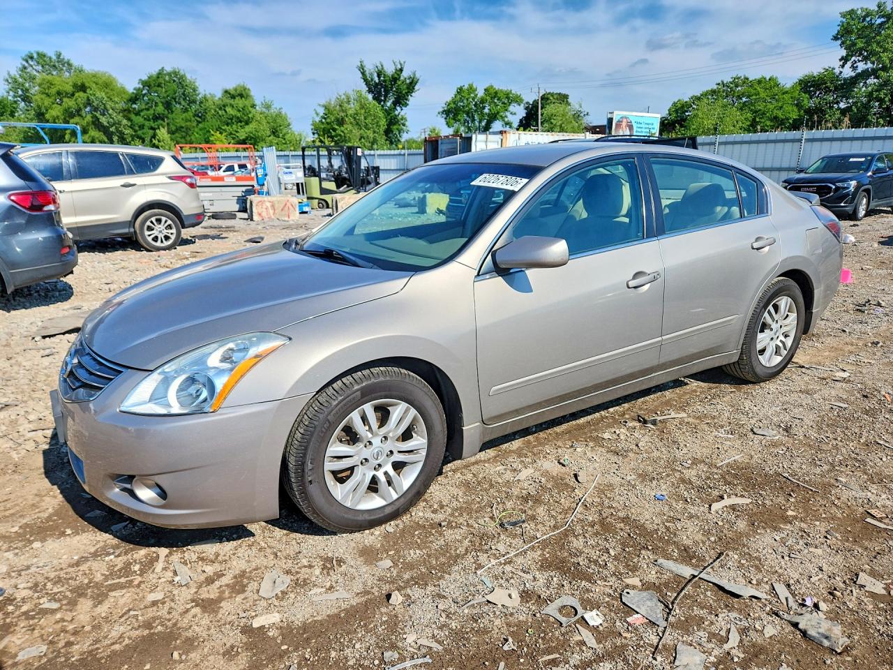 2012 Nissan Altima 2.5 Серебряный vin: 1N4AL2APXCN555392