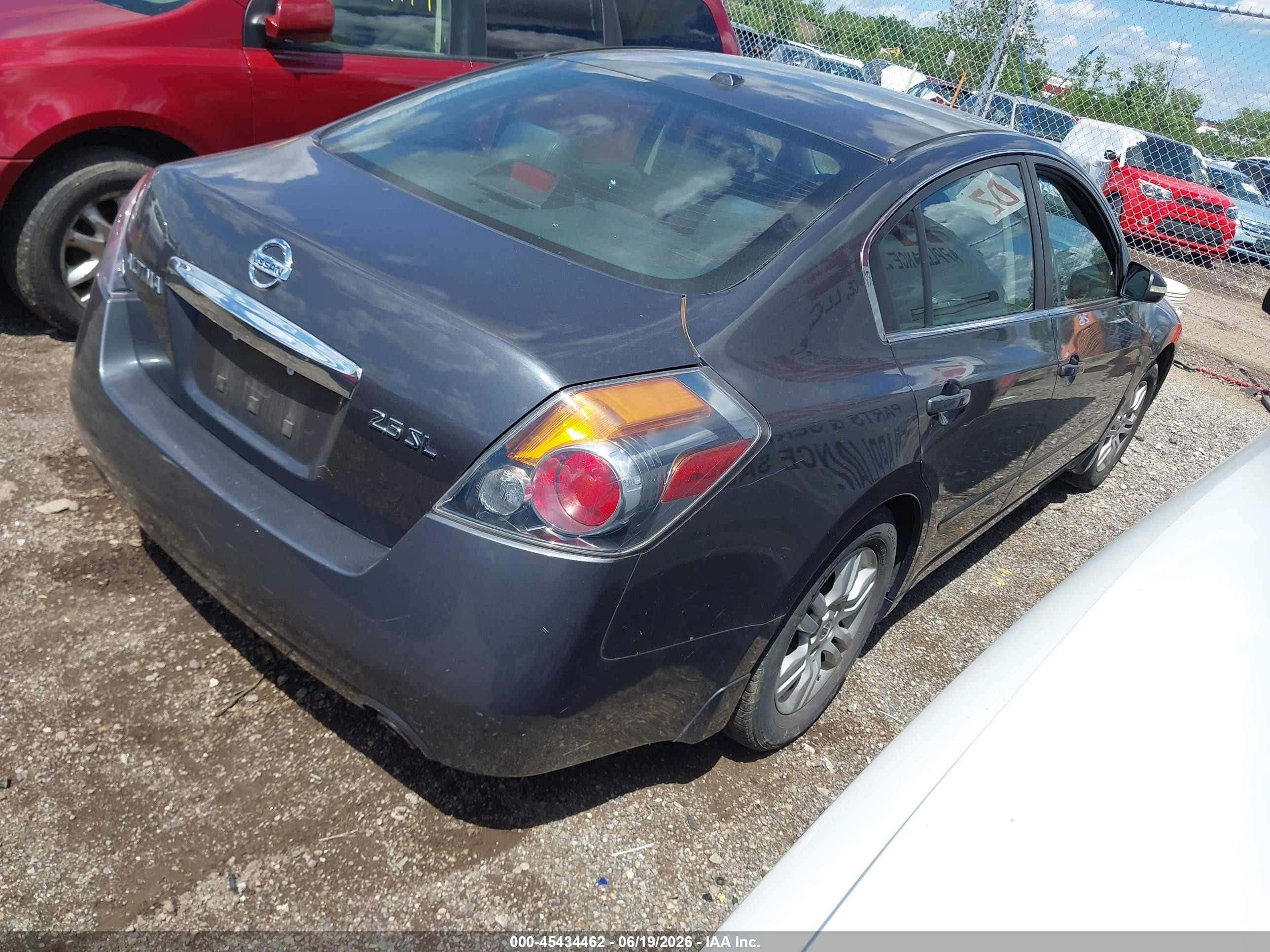 2012 Nissan Altima 2.5 S Gray vin: 1N4AL2APXCN561127