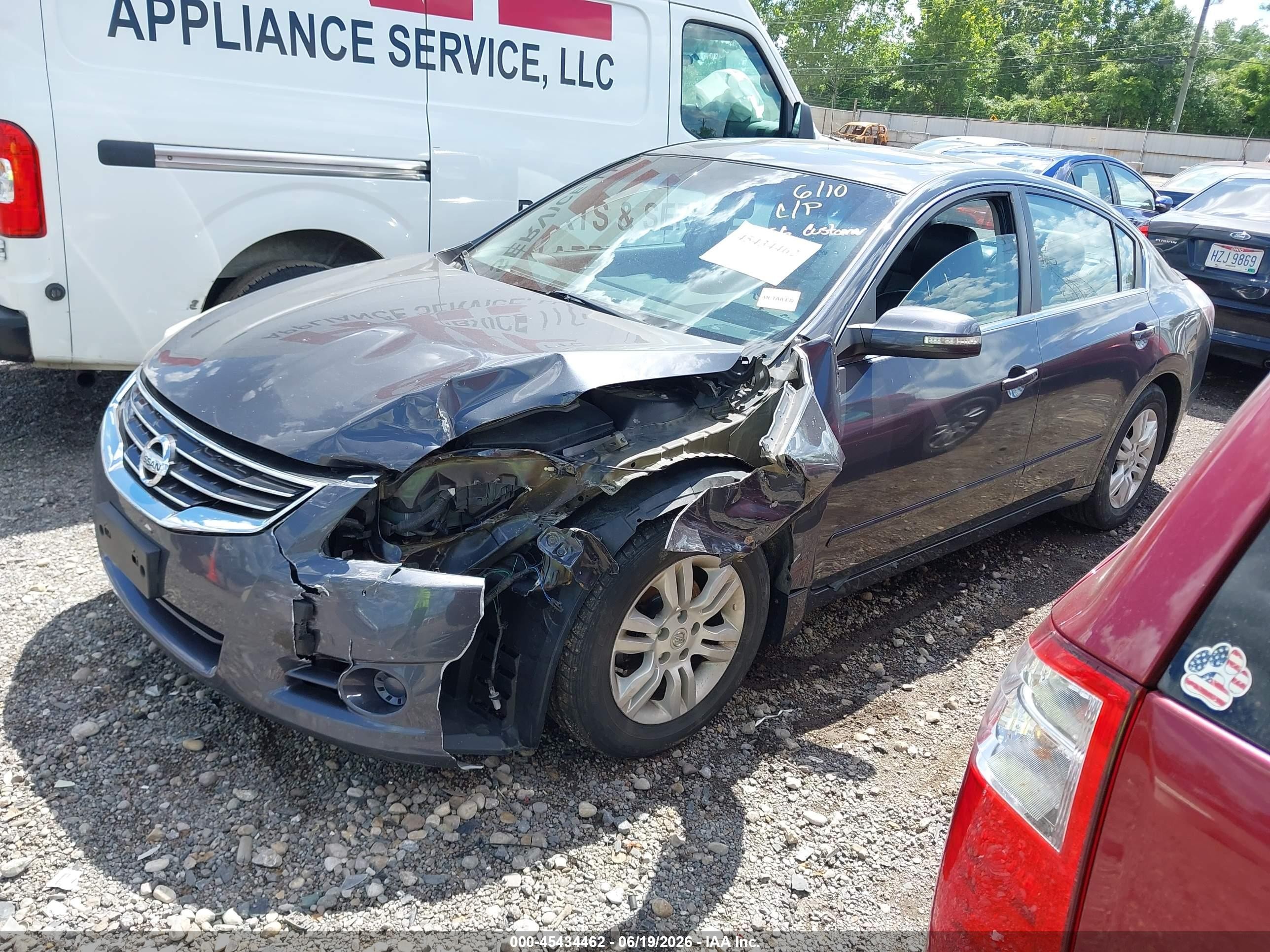 2012 Nissan Altima 2.5 S Gray vin: 1N4AL2APXCN561127