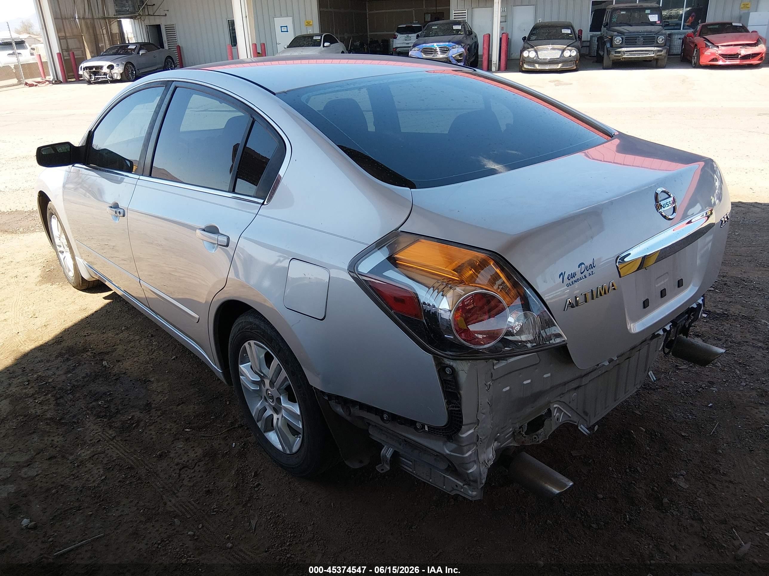 2012 Nissan Altima 2.5 S Silver vin: 1N4AL2APXCN562469