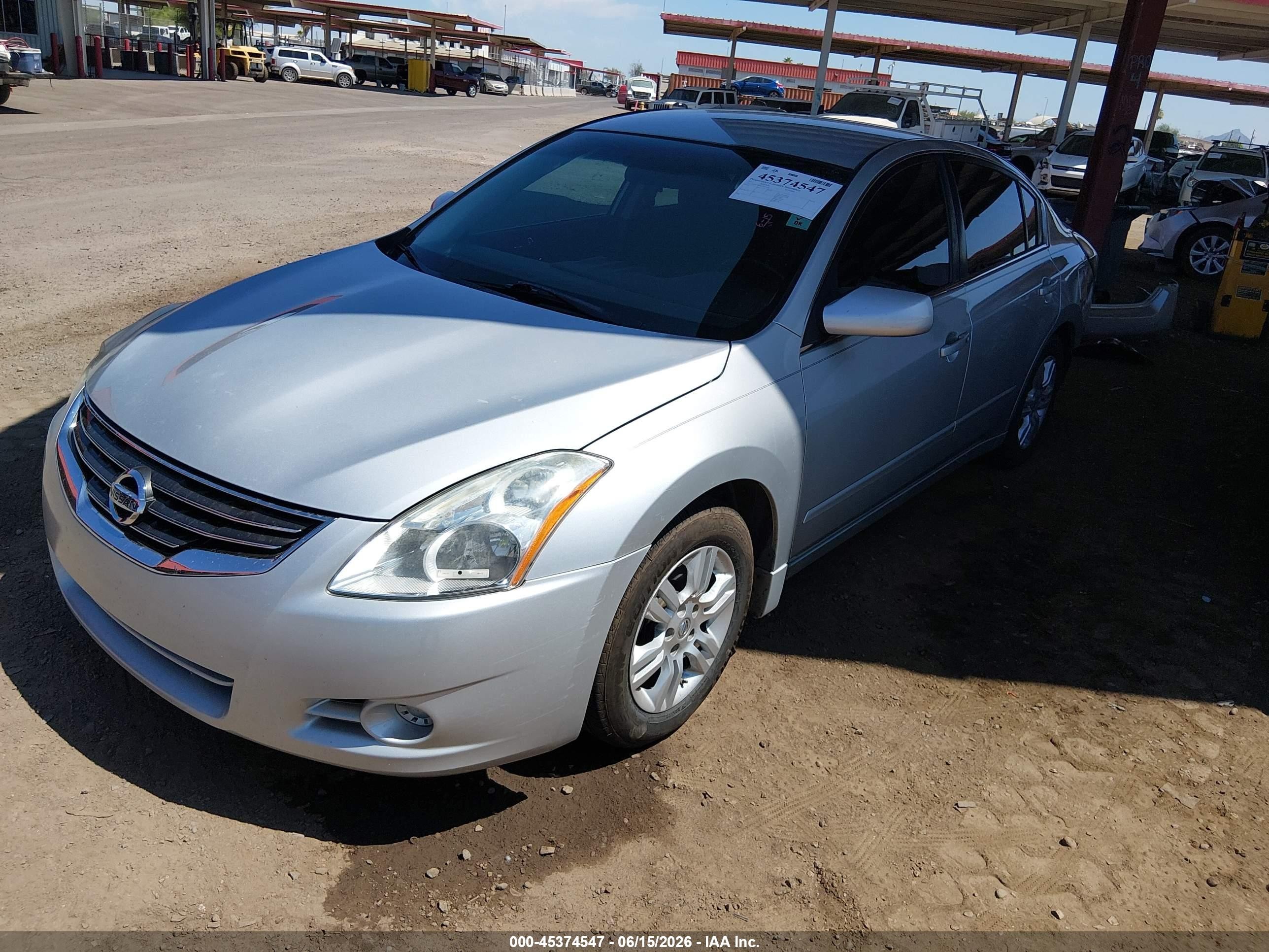 2012 Nissan Altima 2.5 S Silver vin: 1N4AL2APXCN562469