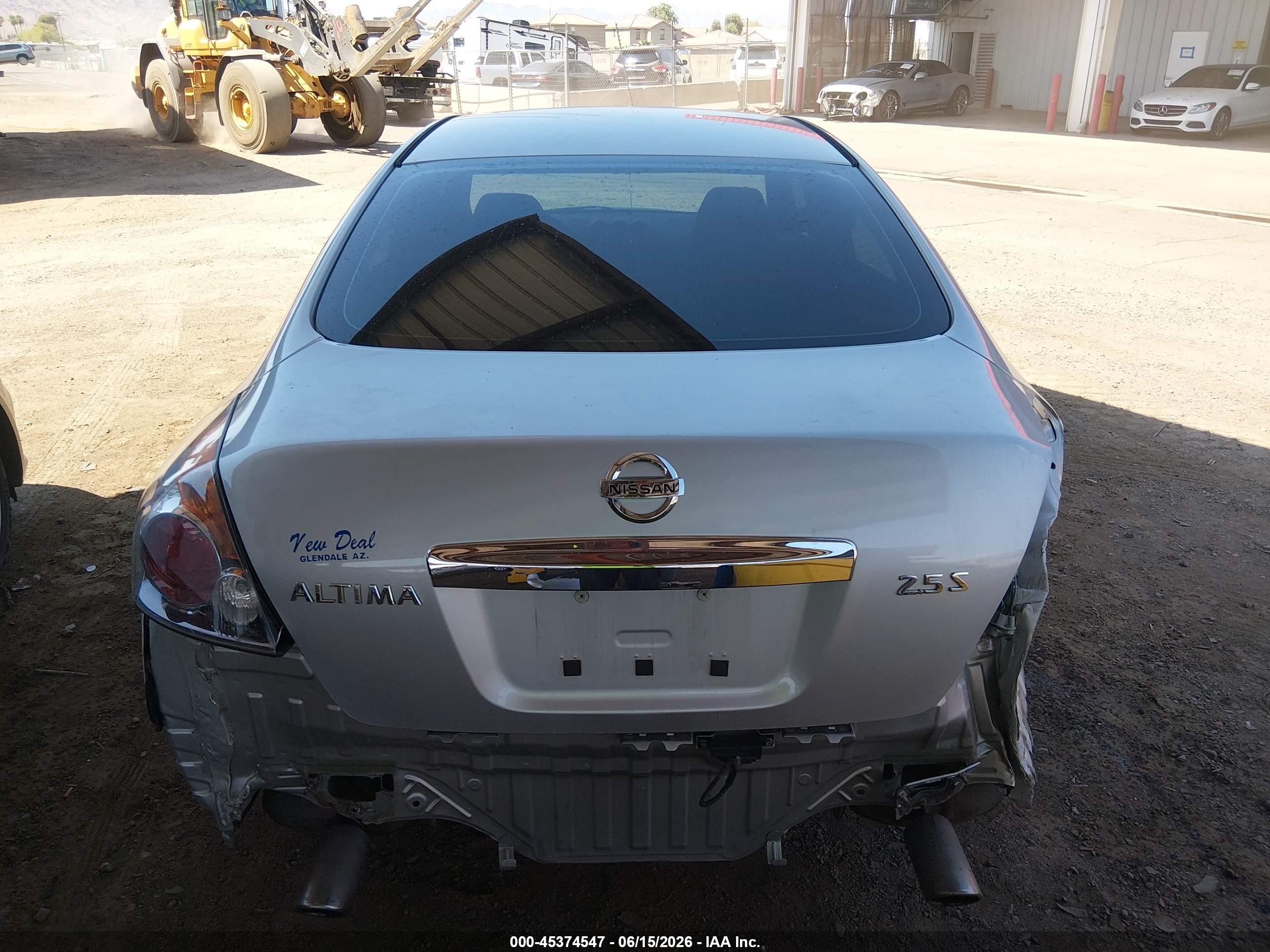 2012 Nissan Altima 2.5 S Silver vin: 1N4AL2APXCN562469