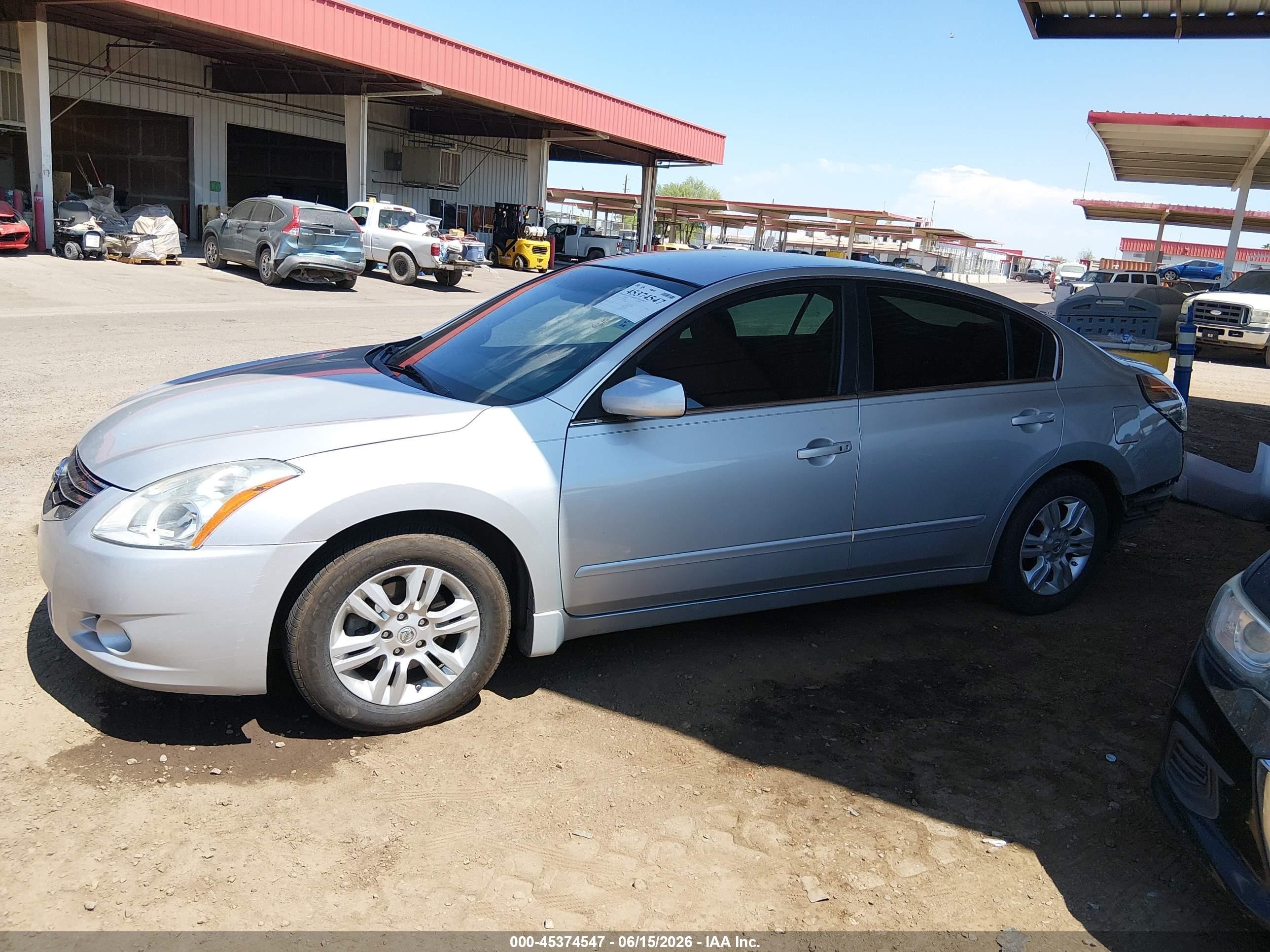 2012 Nissan Altima 2.5 S Silver vin: 1N4AL2APXCN562469