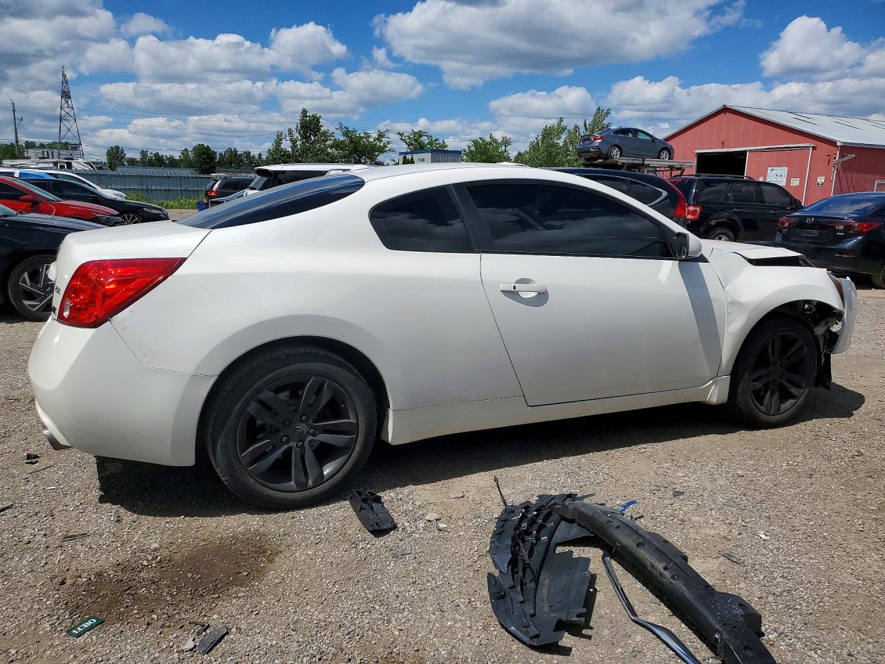 2010 Nissan Altima S White vin: 1N4AL2EP0AC106273