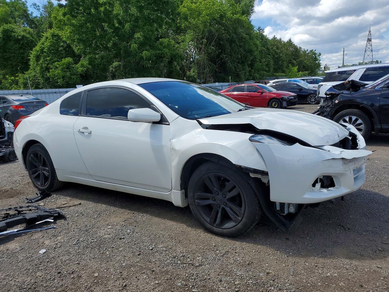 2010 Nissan Altima S White vin: 1N4AL2EP0AC106273