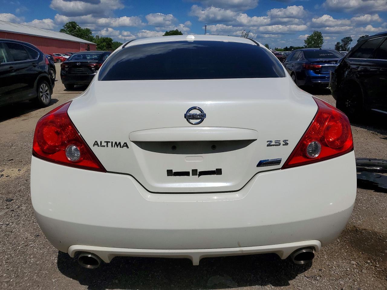 2010 Nissan Altima S White vin: 1N4AL2EP0AC106273