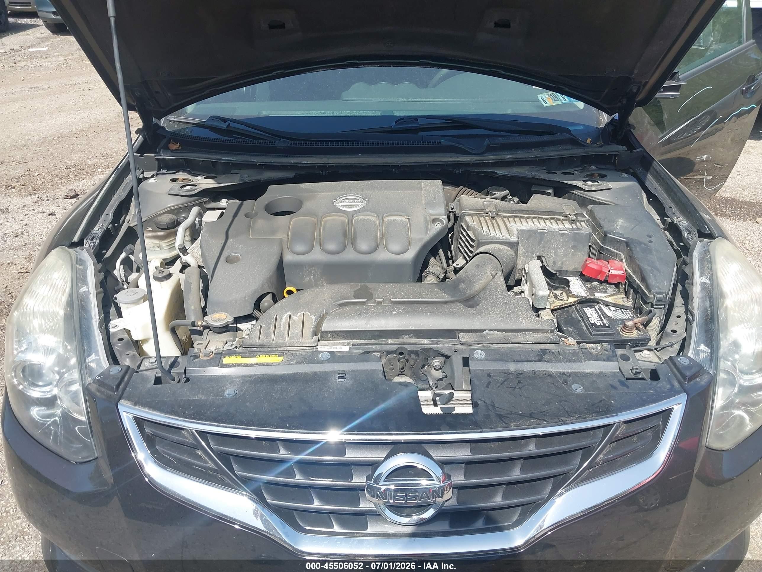 2010 Nissan Altima 2.5 S Maroon vin: 1N4AL2EP0AC188778