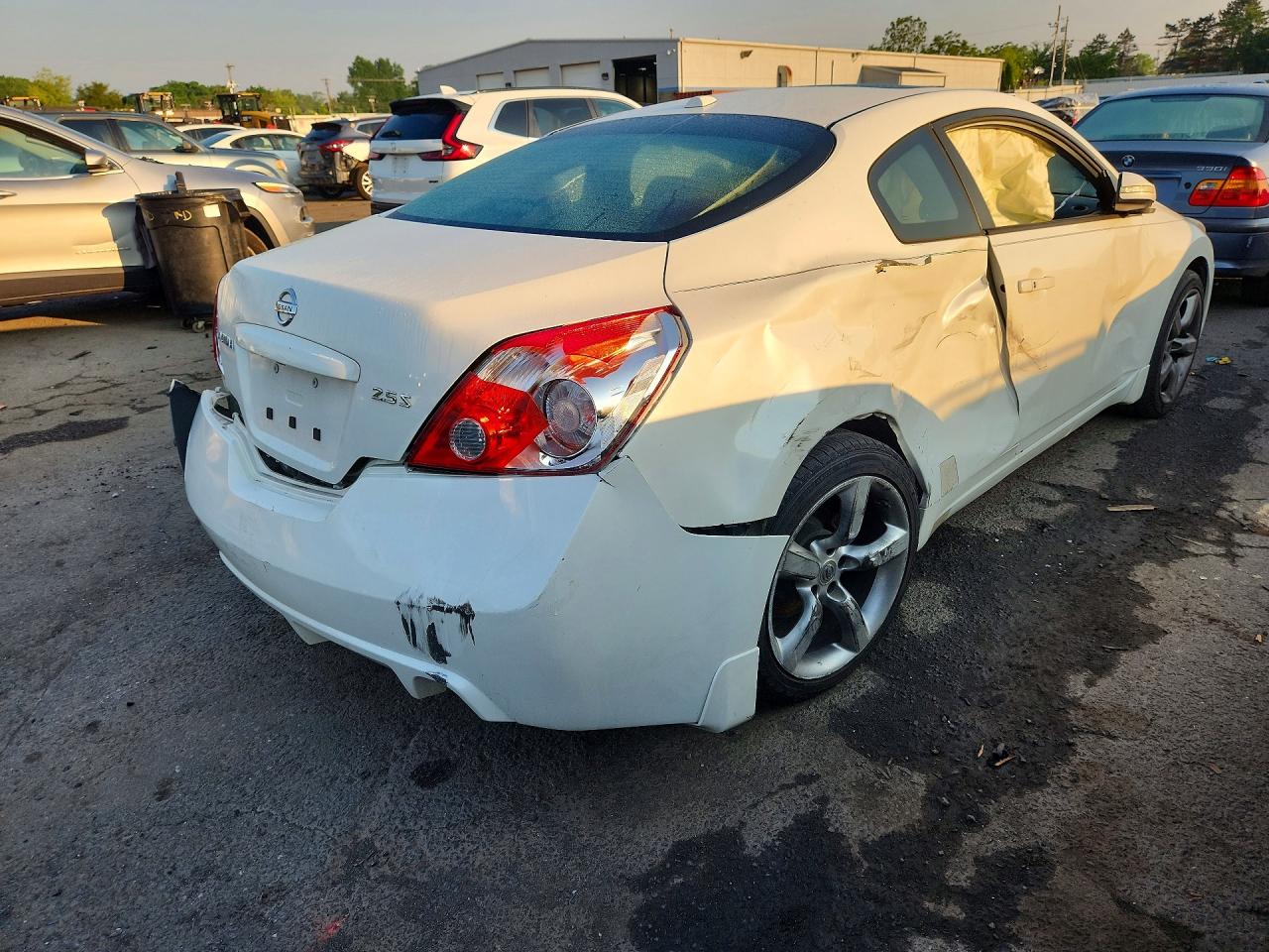 2011 Nissan Altima S White vin: 1N4AL2EP0BC110003
