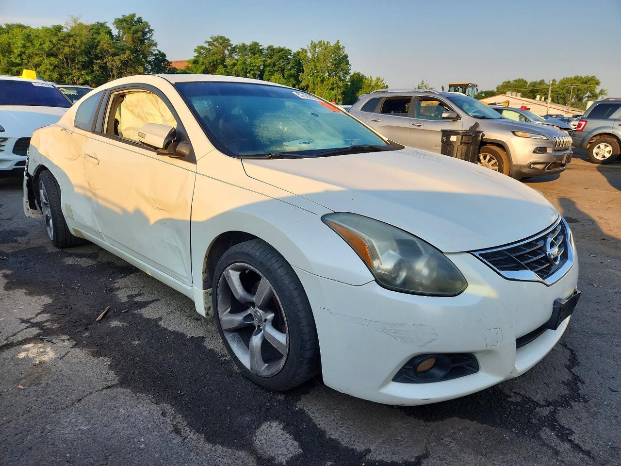 2011 Nissan Altima S White vin: 1N4AL2EP0BC110003