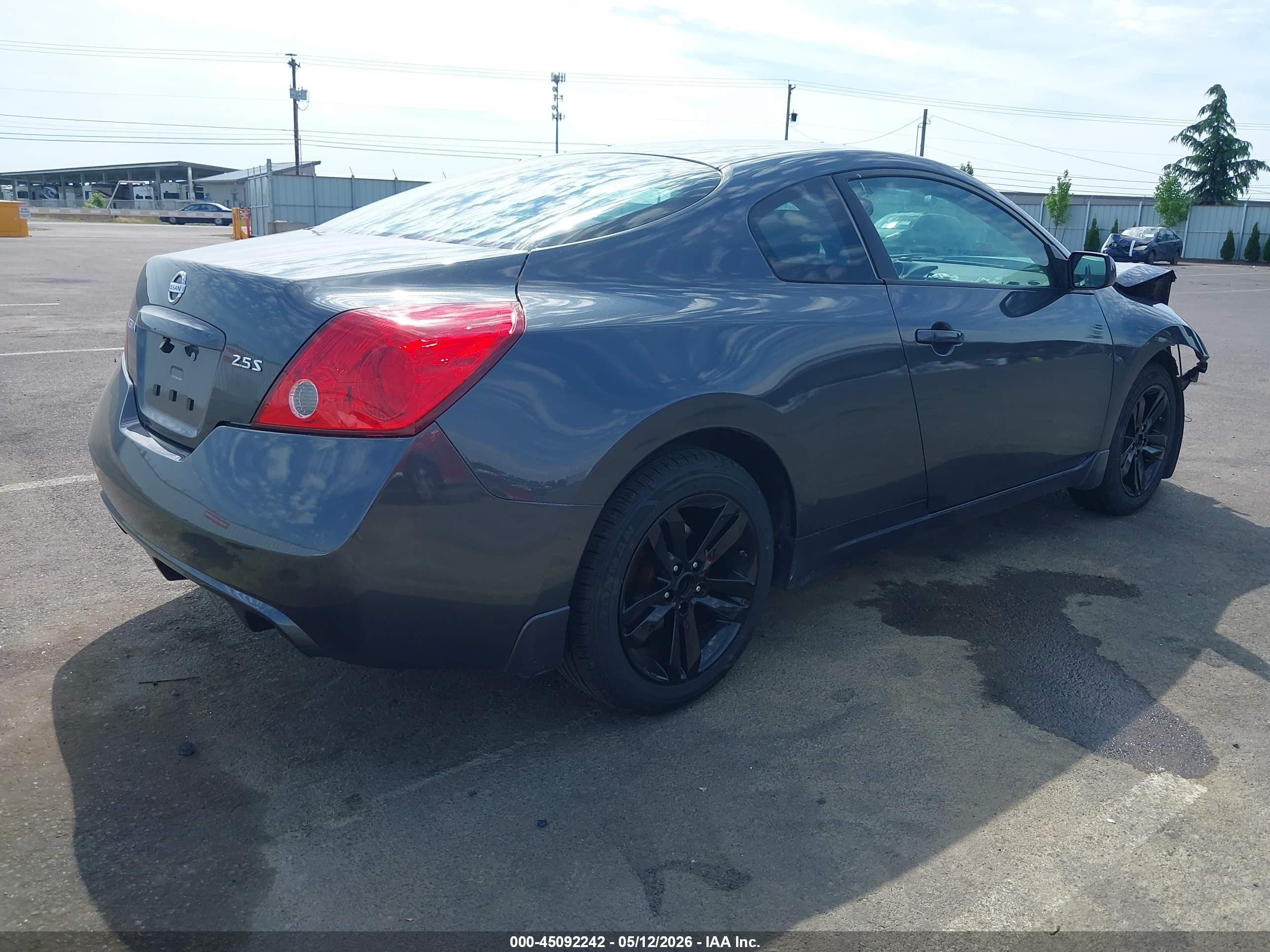 2011 Nissan Altima 2.5 S Gray vin: 1N4AL2EP0BC115959
