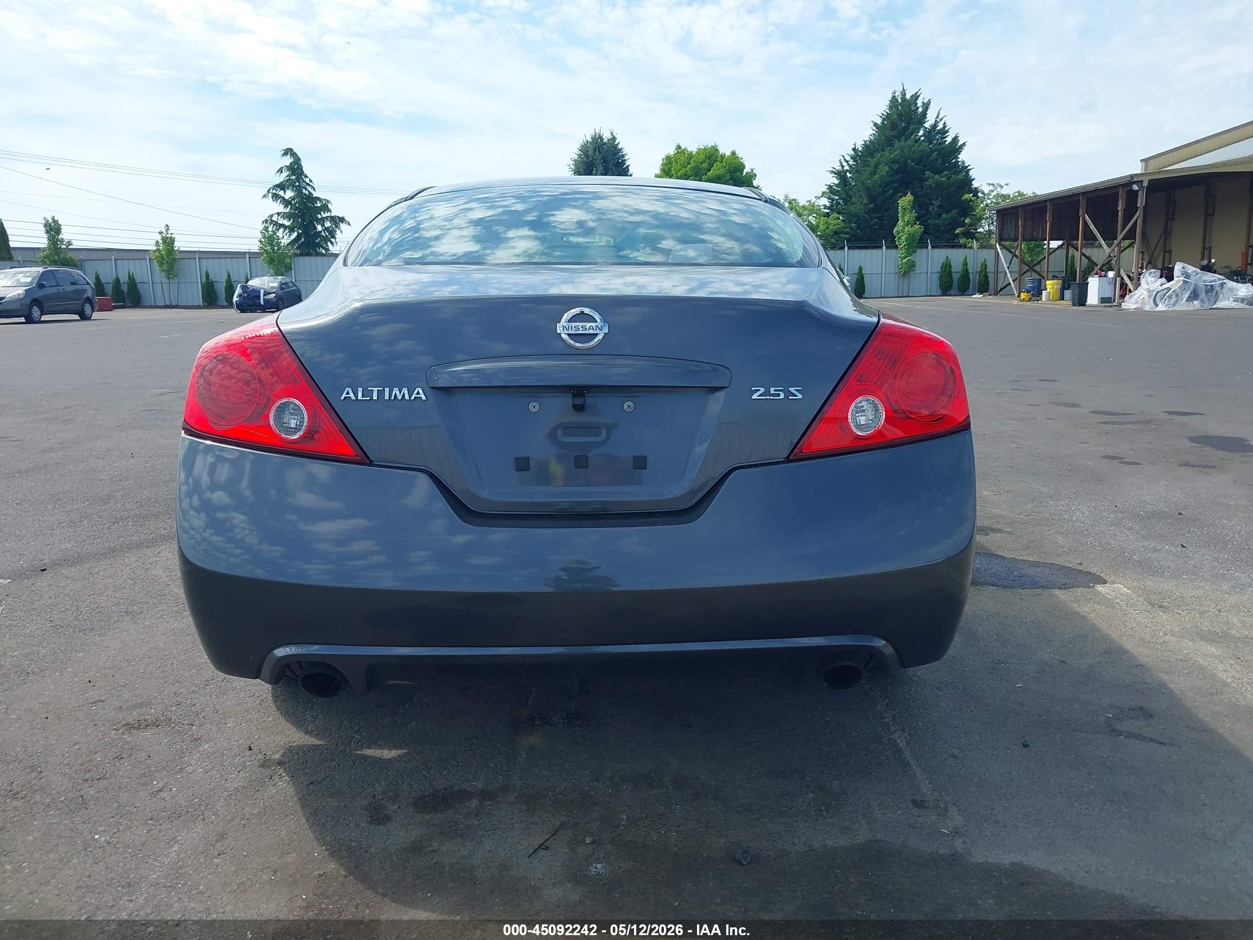 2011 Nissan Altima 2.5 S Gray vin: 1N4AL2EP0BC115959