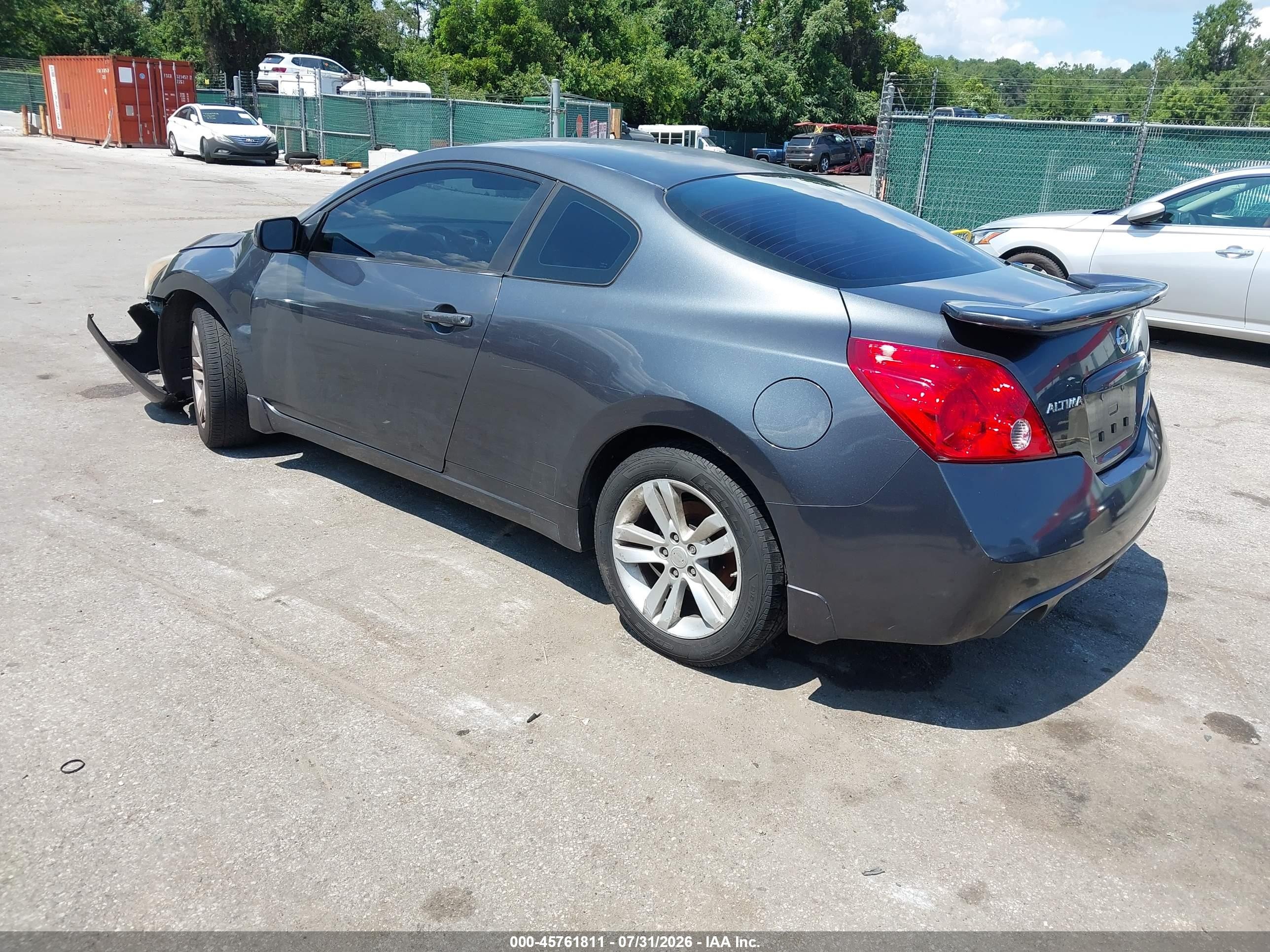 2011 Nissan Altima 2.5 S Gray vin: 1N4AL2EP0BC136732