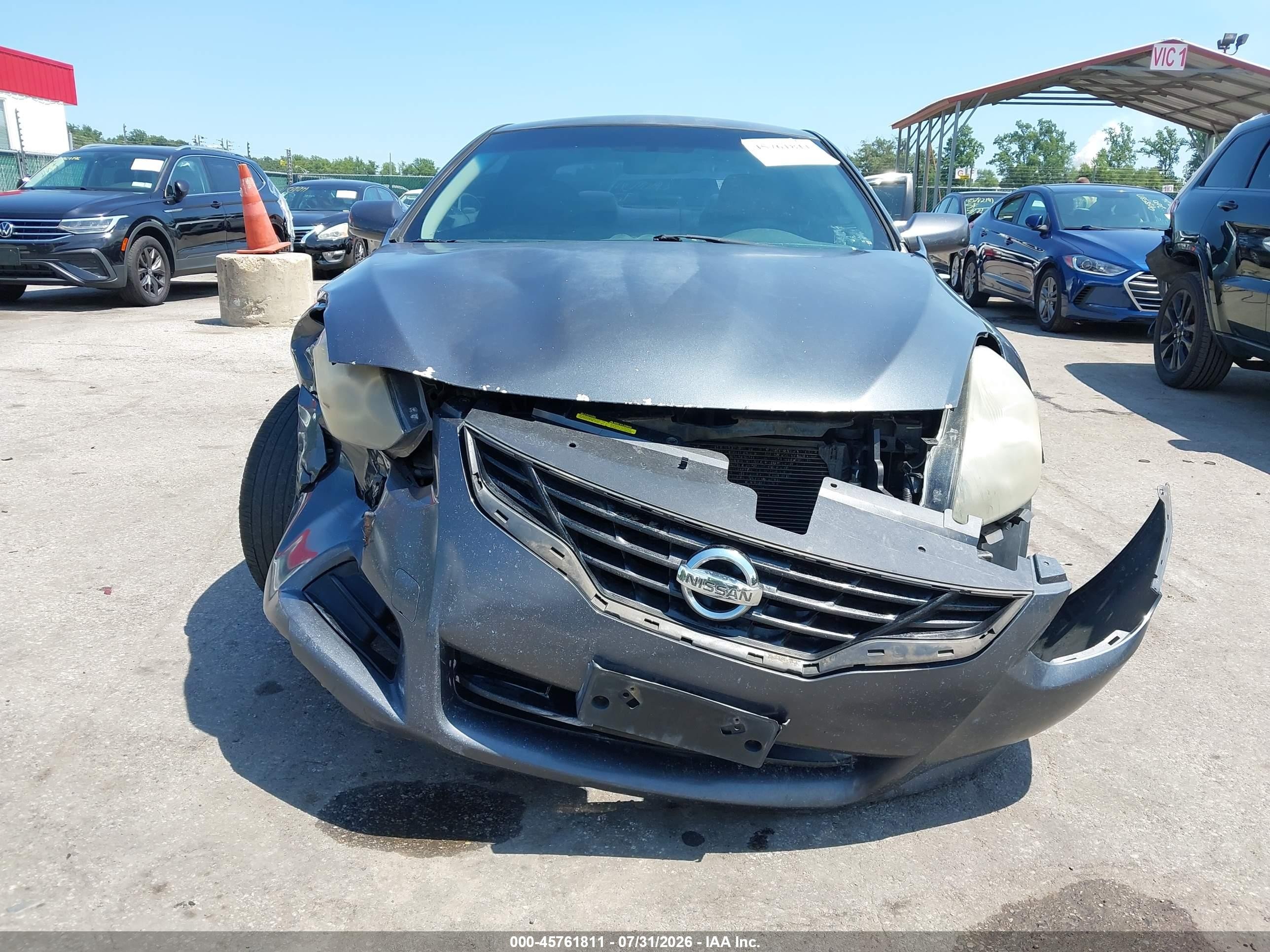 2011 Nissan Altima 2.5 S Gray vin: 1N4AL2EP0BC136732