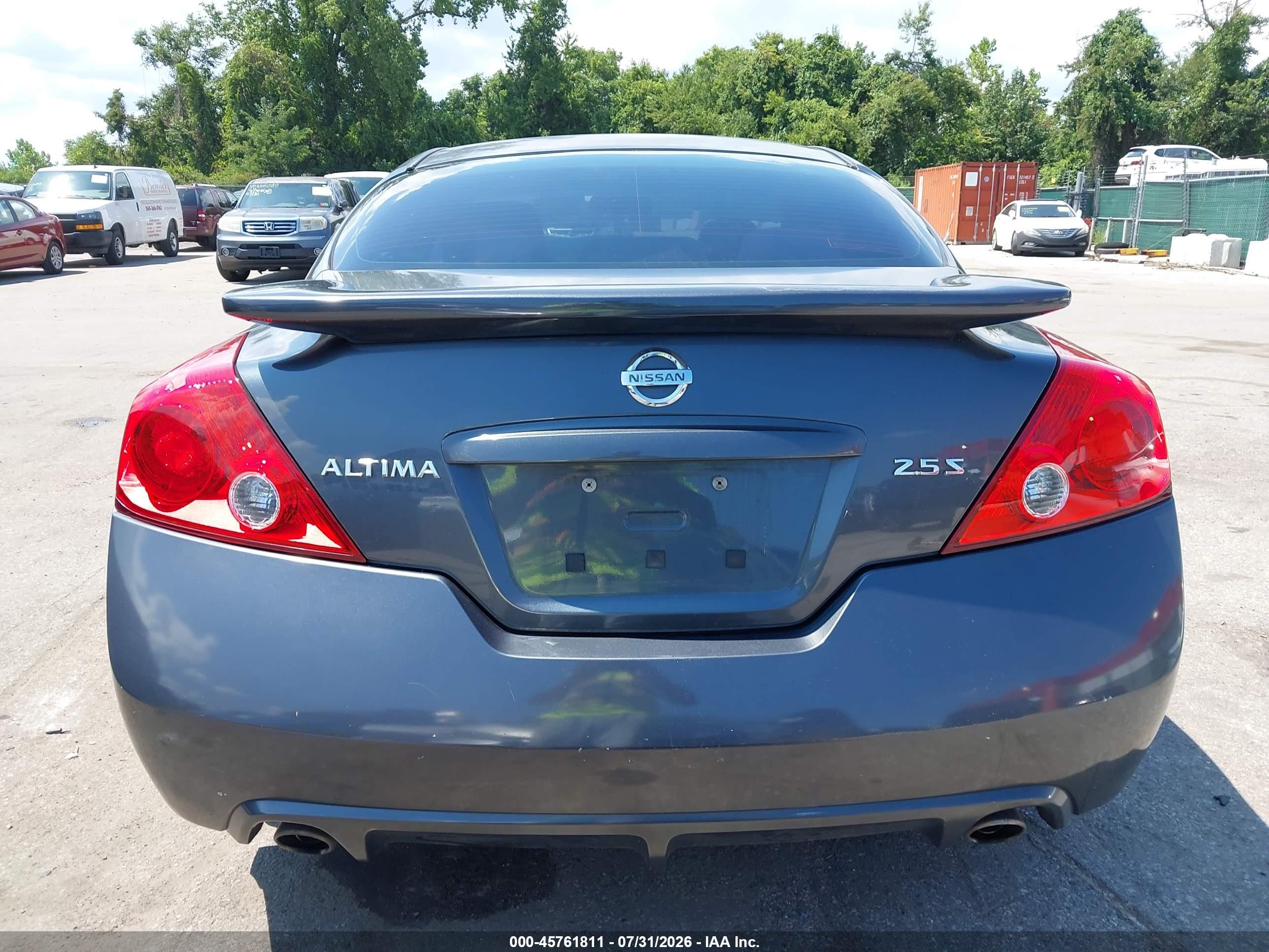 2011 Nissan Altima 2.5 S Gray vin: 1N4AL2EP0BC136732