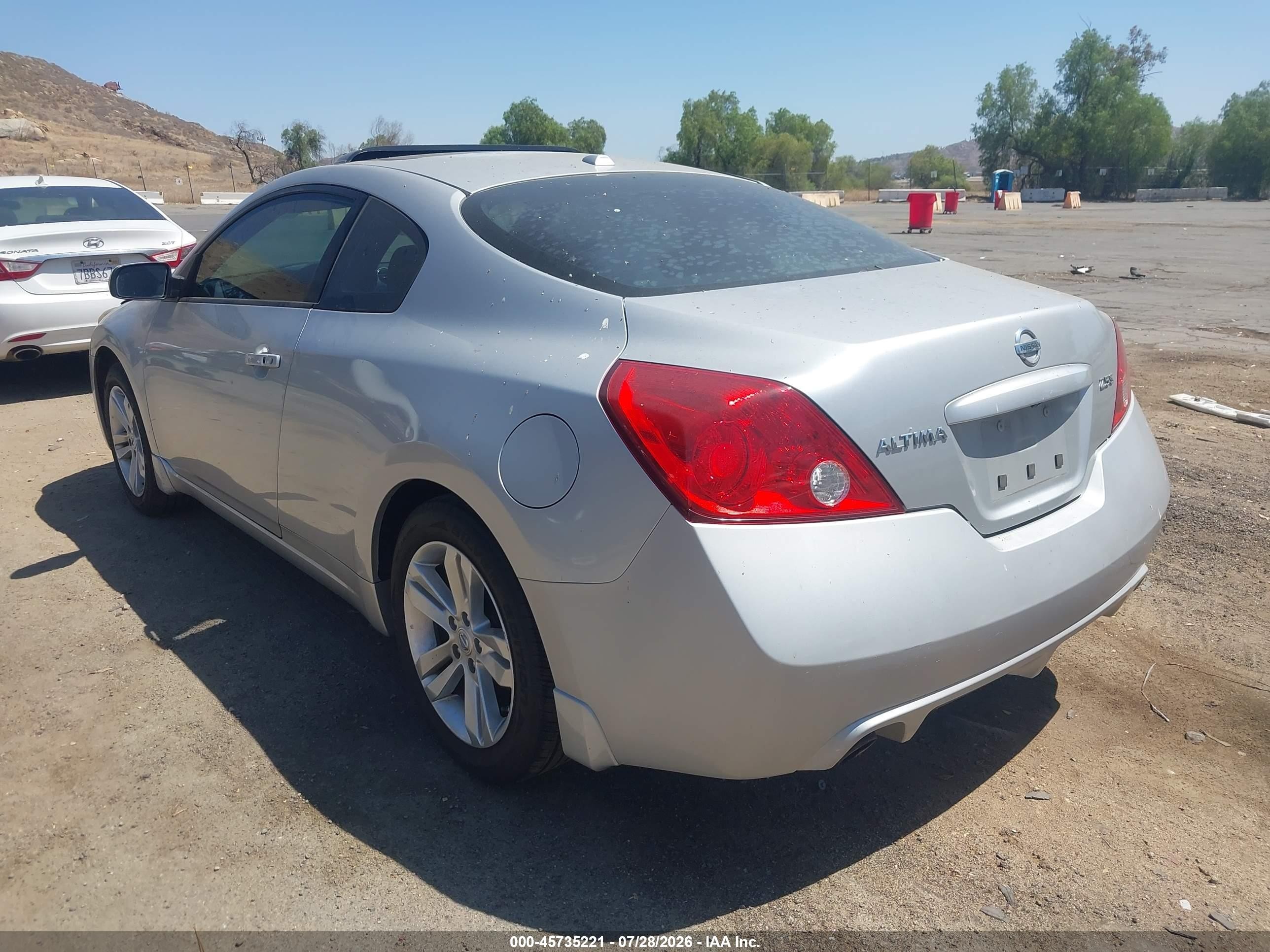 2011 Nissan Altima 2.5 S Silver vin: 1N4AL2EP0BC176566