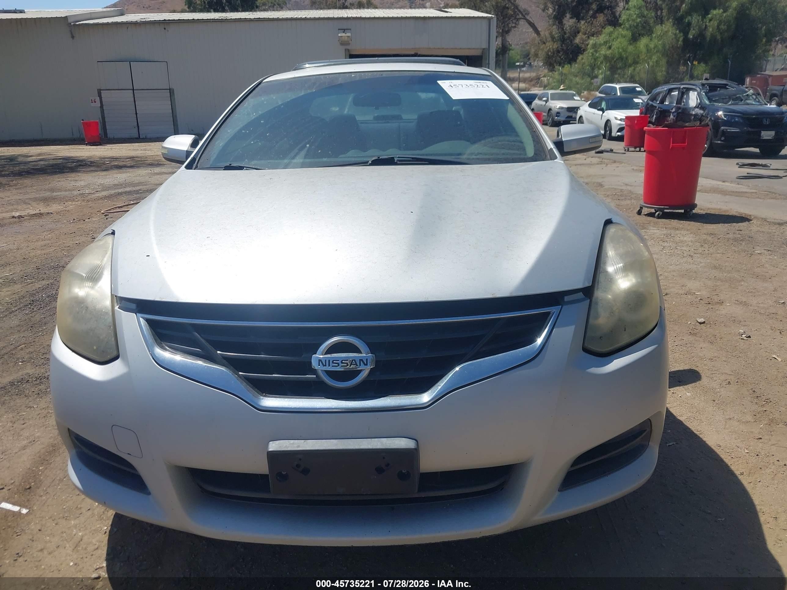 2011 Nissan Altima 2.5 S Silver vin: 1N4AL2EP0BC176566
