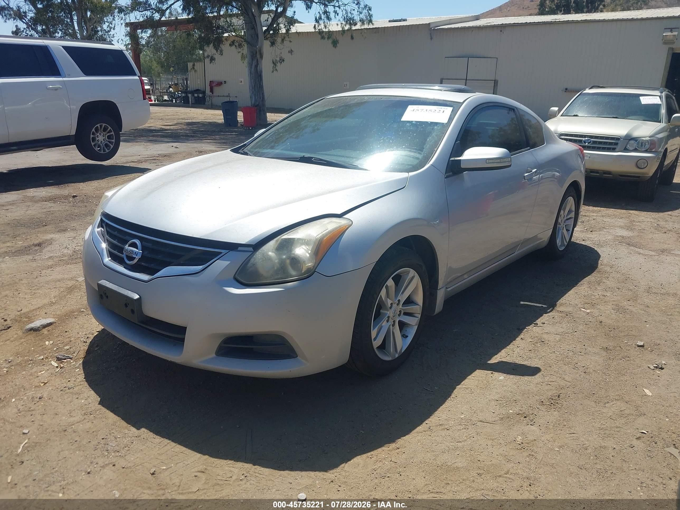 2011 Nissan Altima 2.5 S Silver vin: 1N4AL2EP0BC176566