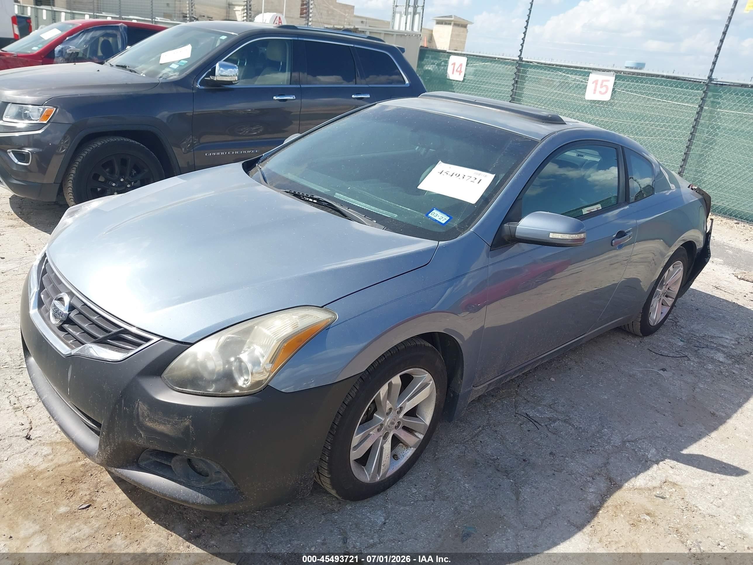 2012 Nissan Altima 2.5 S Синий vin: 1N4AL2EP0CC154987