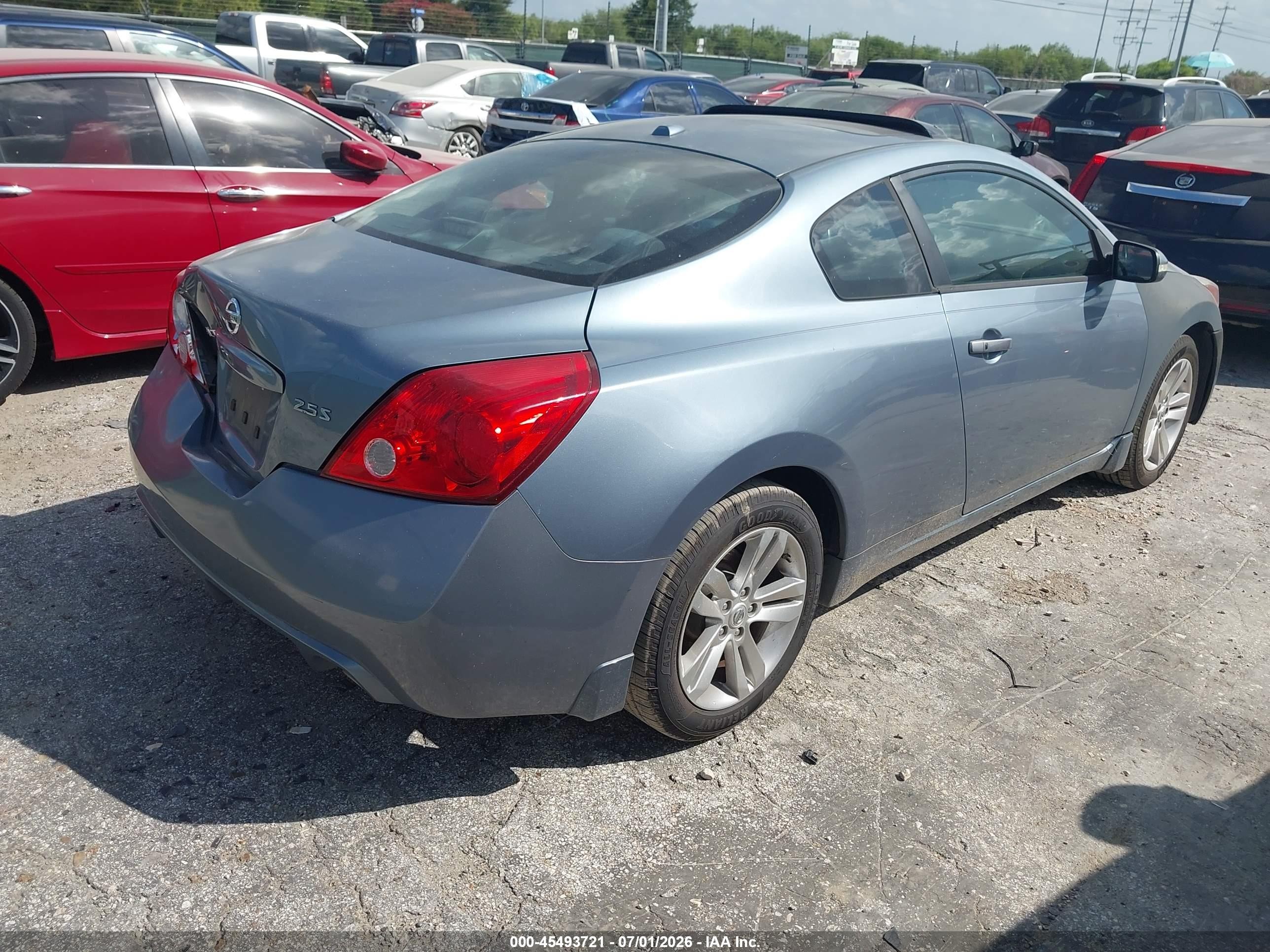 2012 Nissan Altima 2.5 S Синий vin: 1N4AL2EP0CC154987